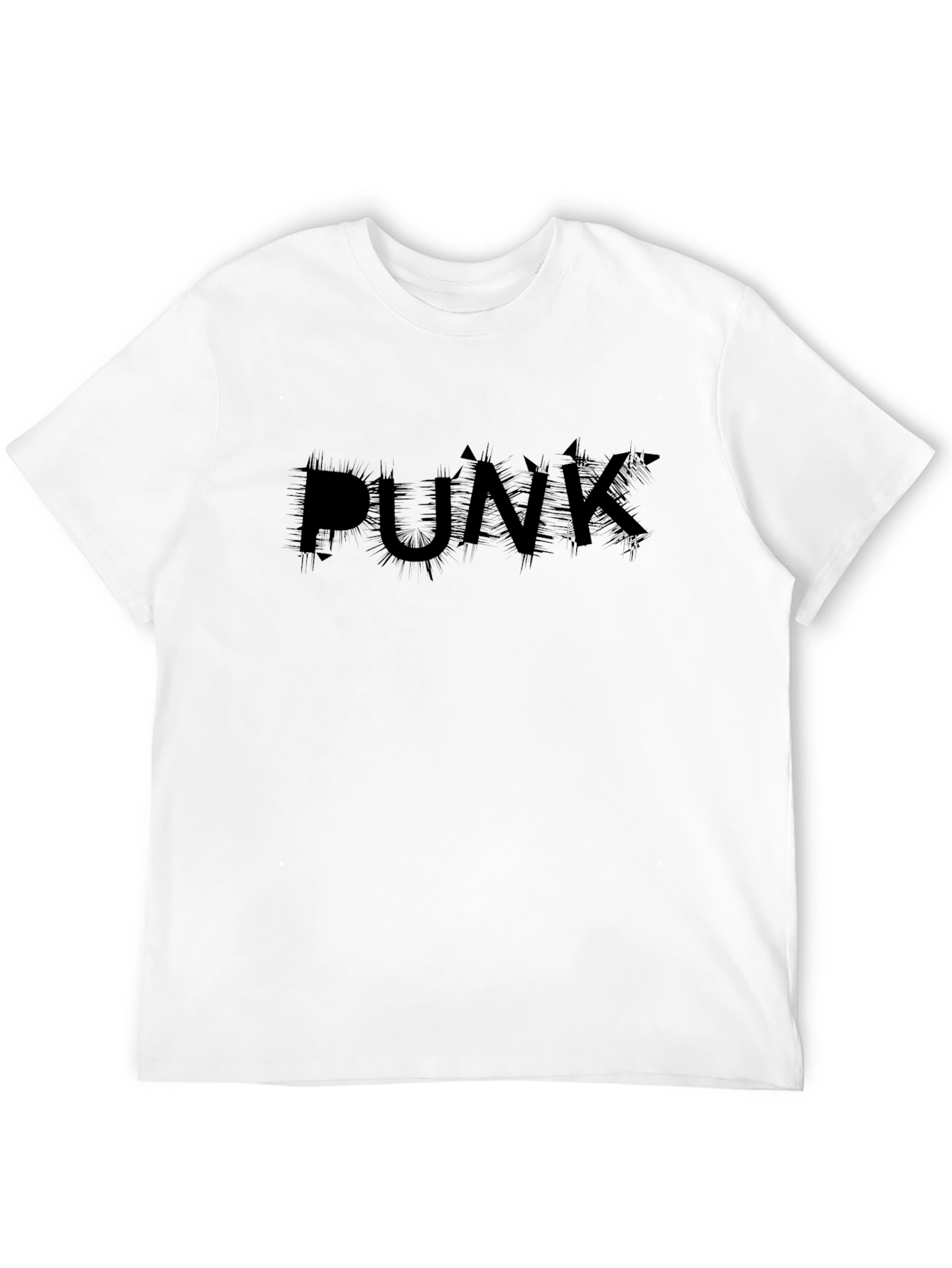 Edgy Black Punk T-Shirt