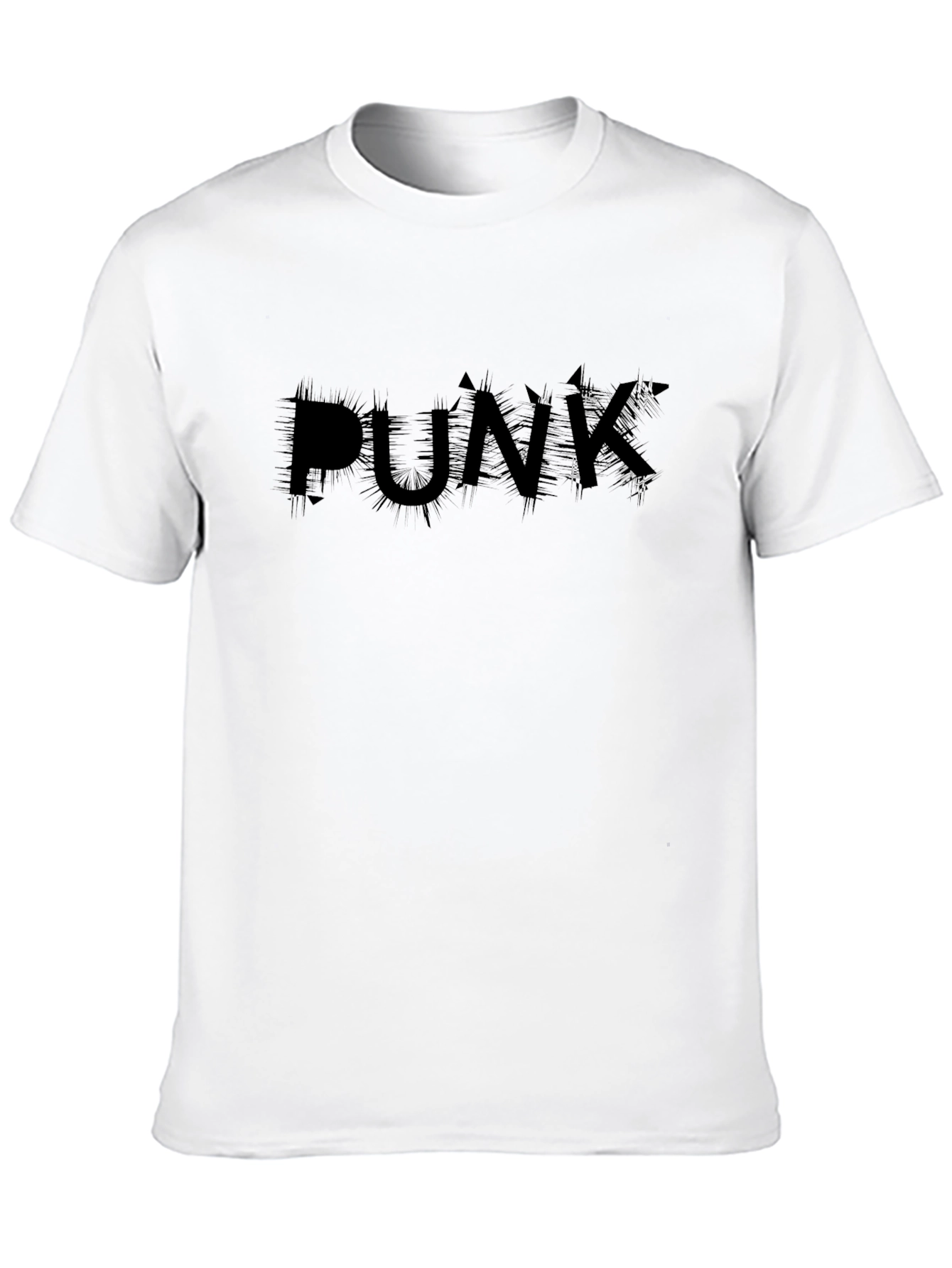 Edgy Black Punk T-Shirt