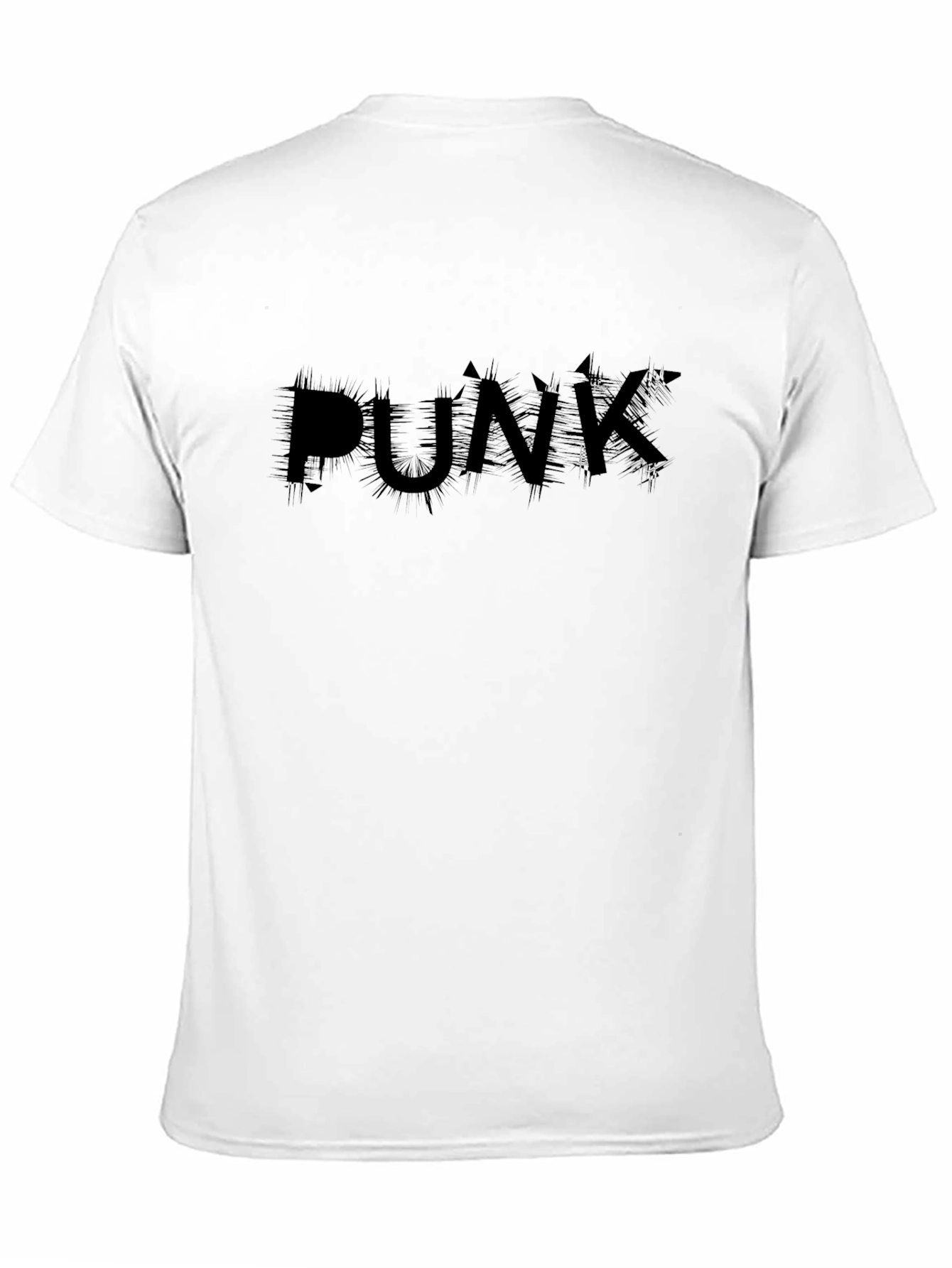Edgy Black Punk T-Shirt