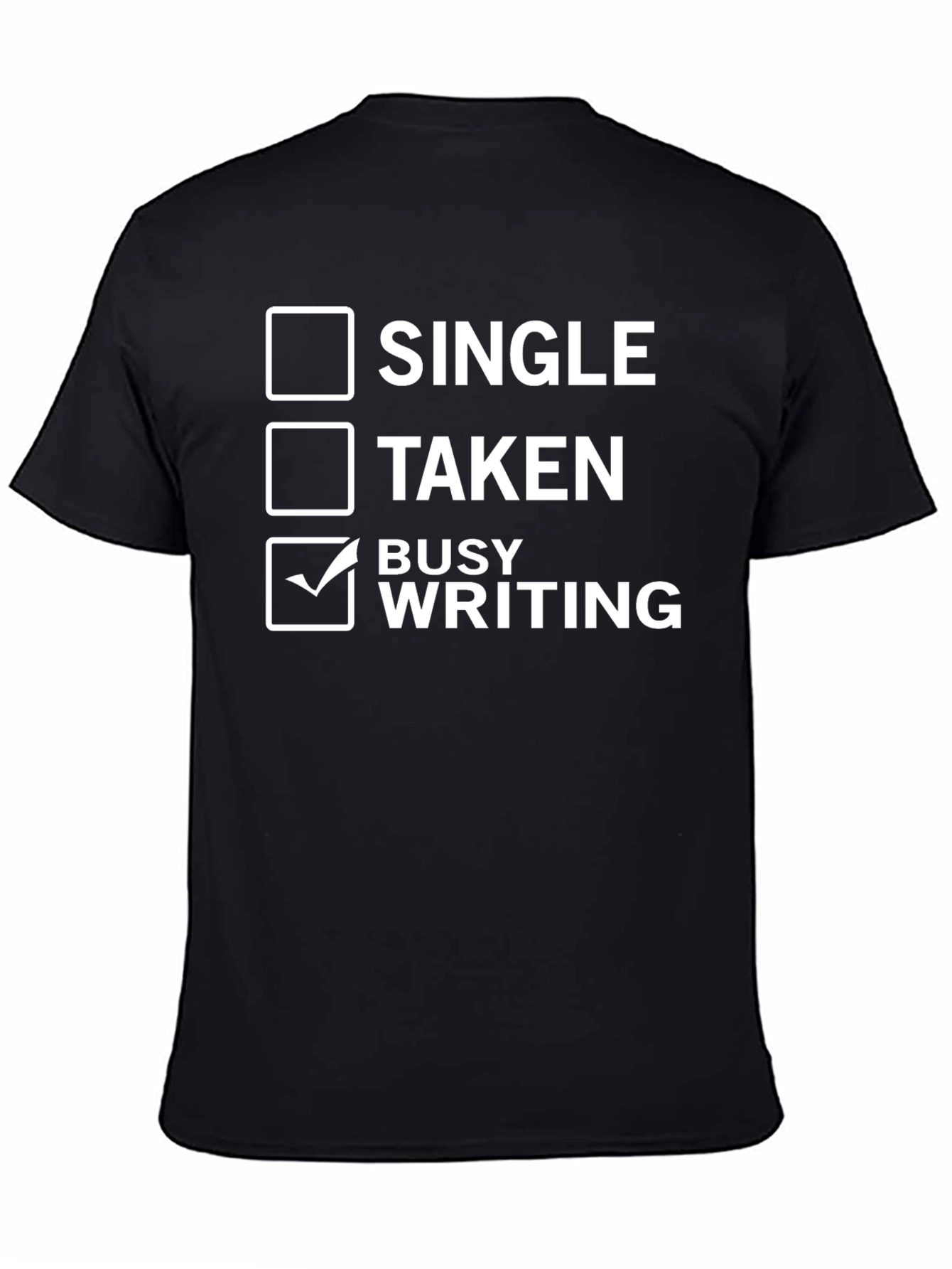 Busy Writing Graphic T-Shirt