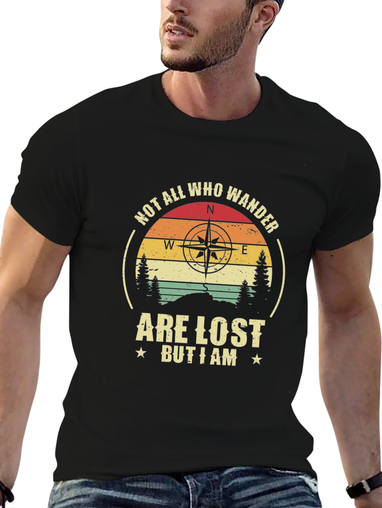 Not All Who Wander Are Lost Graphic Tee