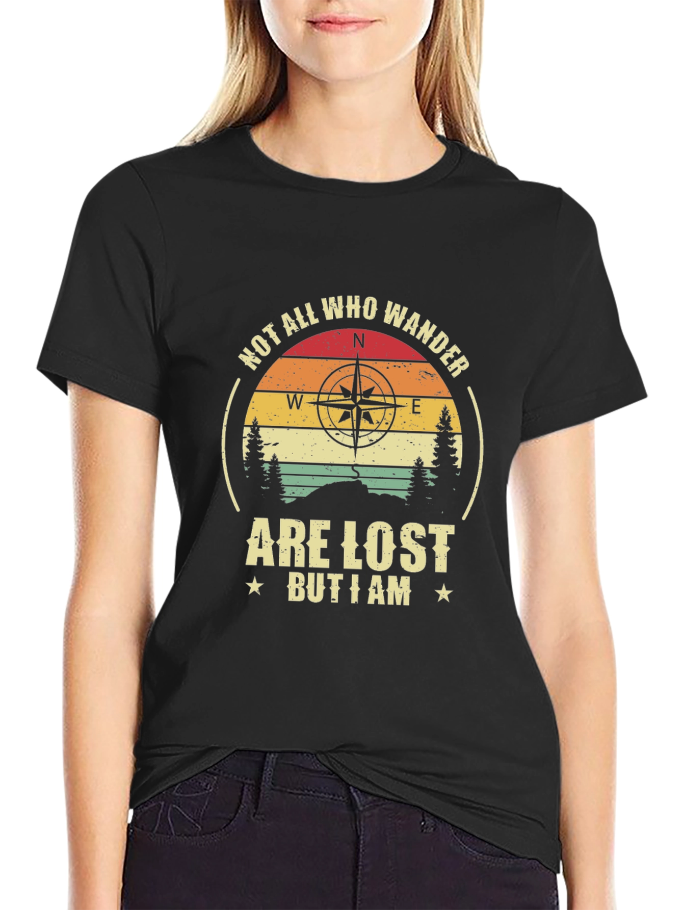 Not All Who Wander Are Lost Graphic Tee