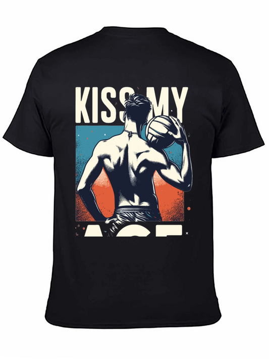 Kiss My Ace Volleyball Graphic T-Shirt