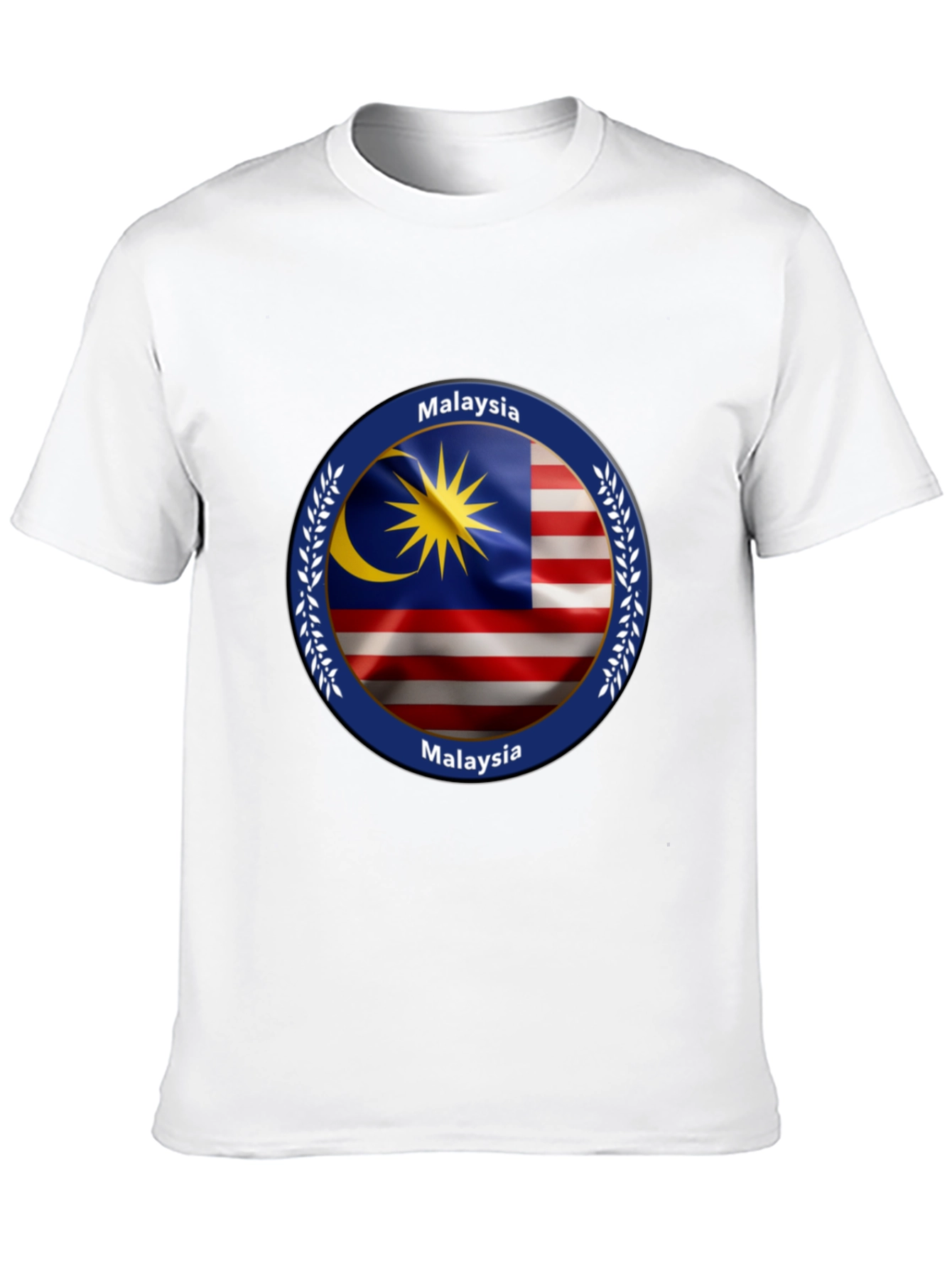 Malaysia Flag Graphic T-Shirt