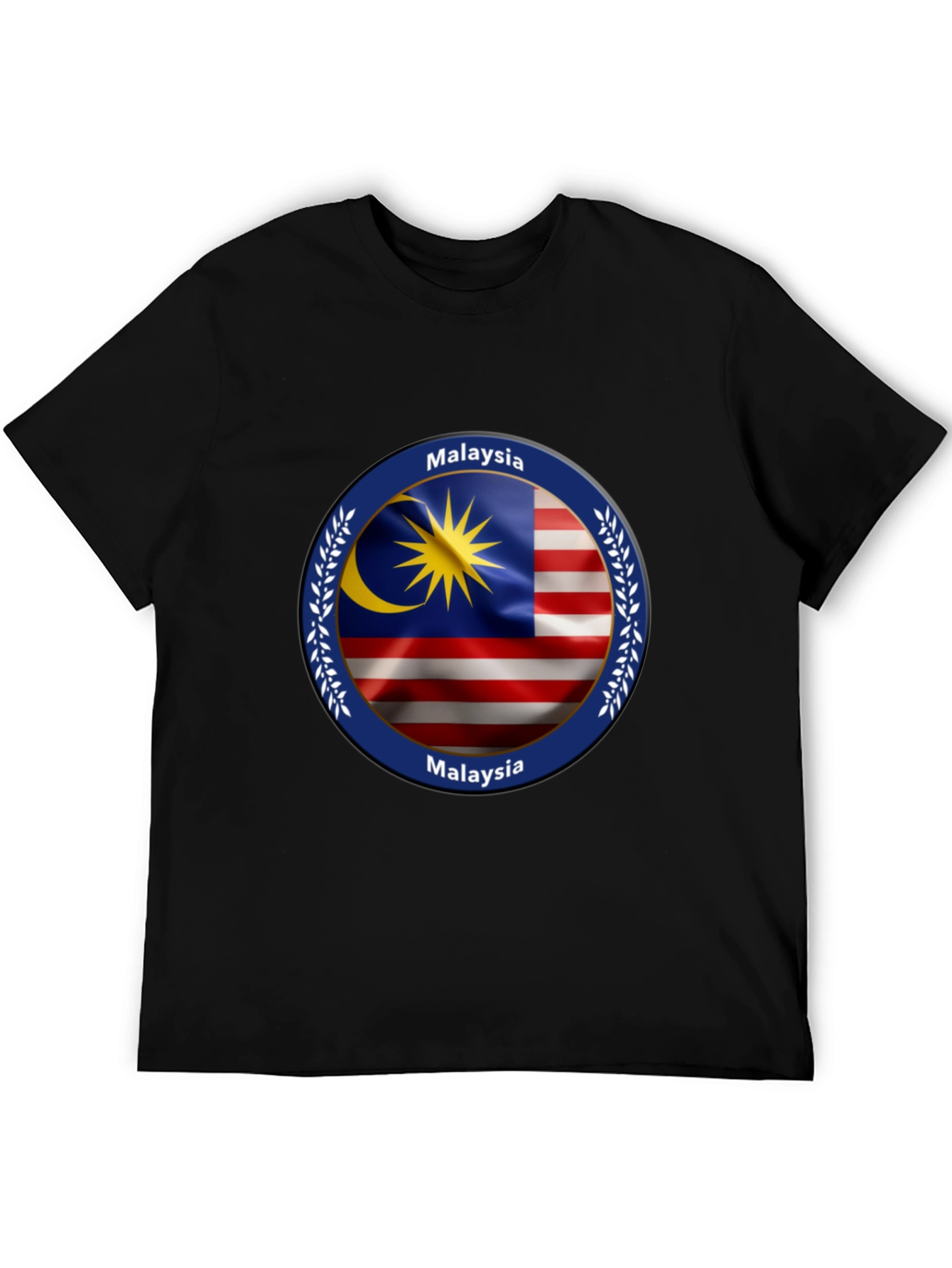 Malaysia Flag Graphic T-Shirt