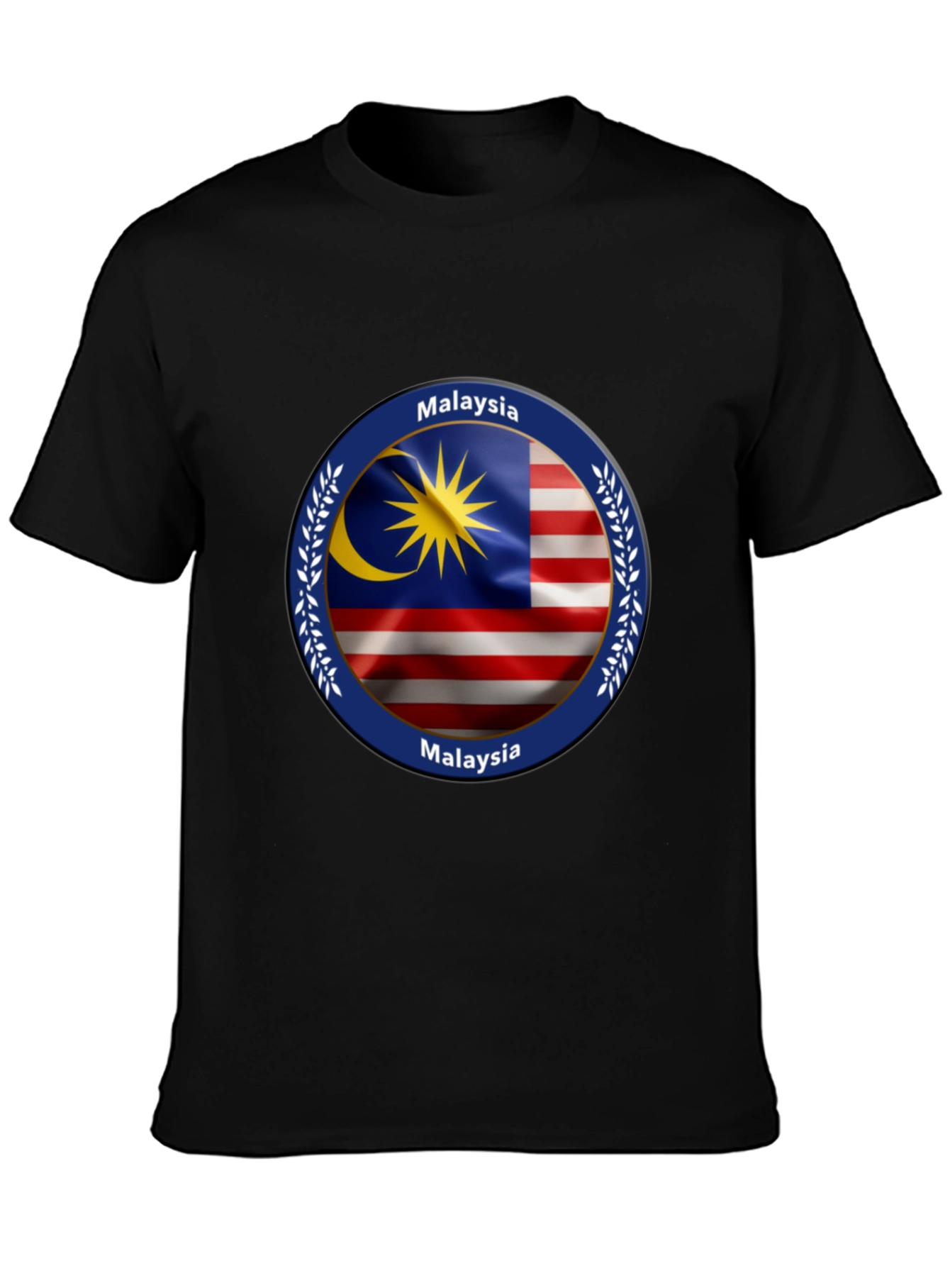 Malaysia Flag Graphic T-Shirt