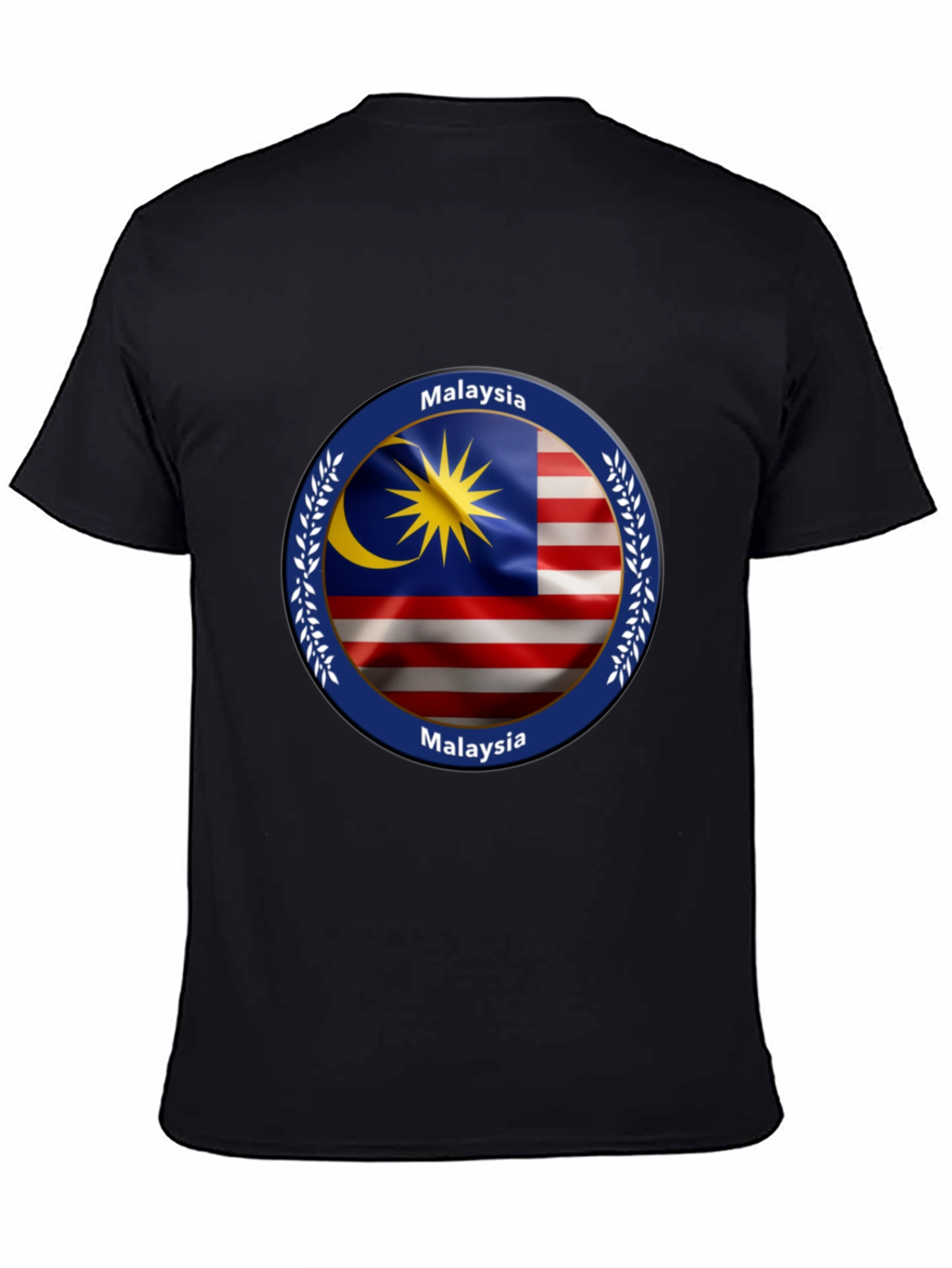 Malaysia Flag Graphic T-Shirt