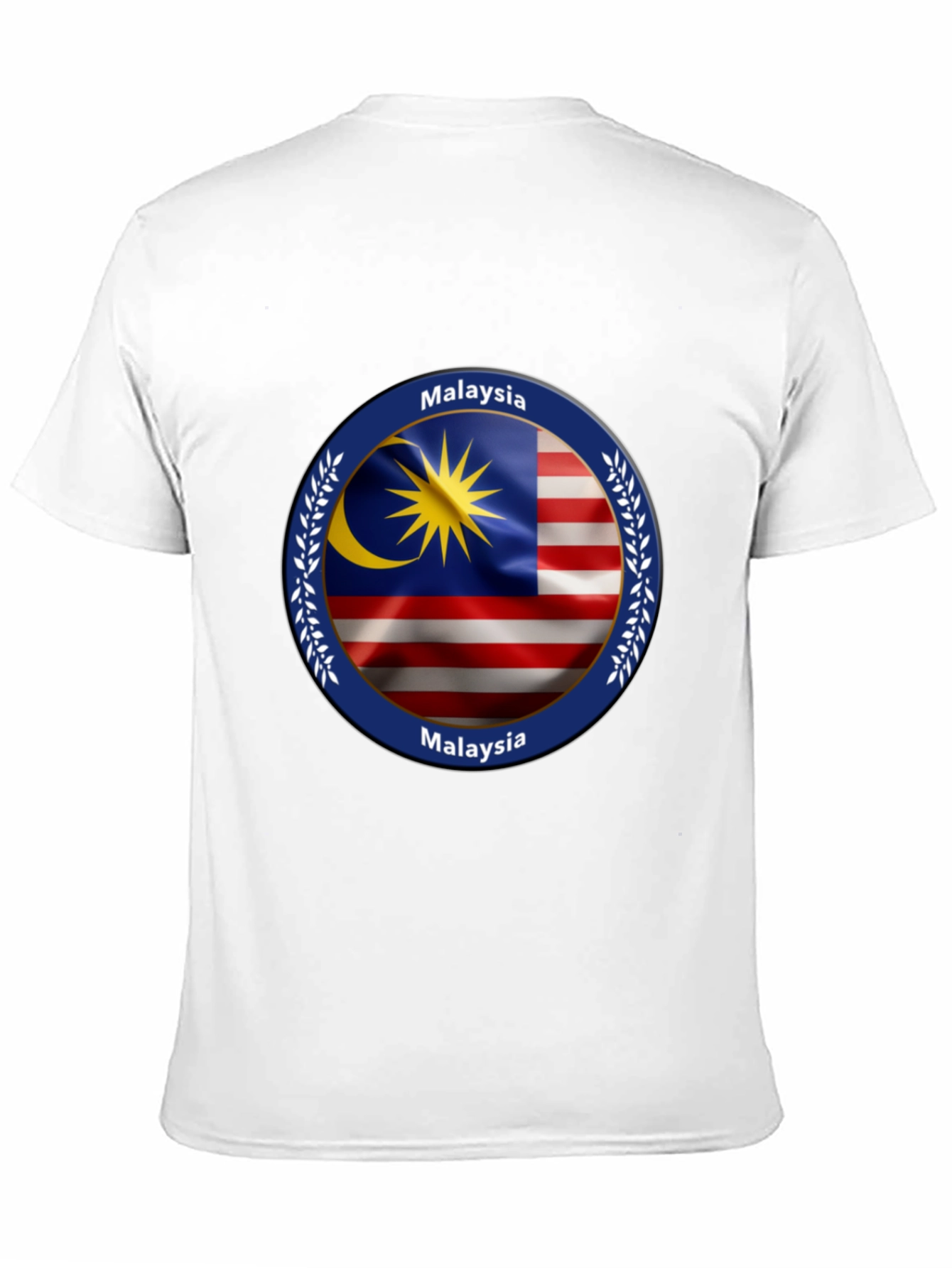 Malaysia Flag Graphic T-Shirt