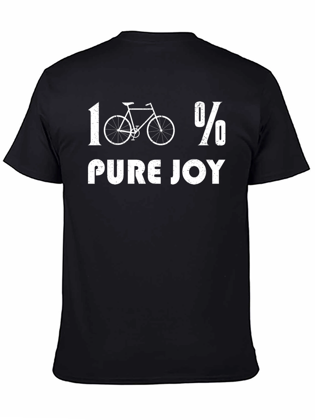 100% Pure Joy Cycling T-Shirt | Bike Lover Tee