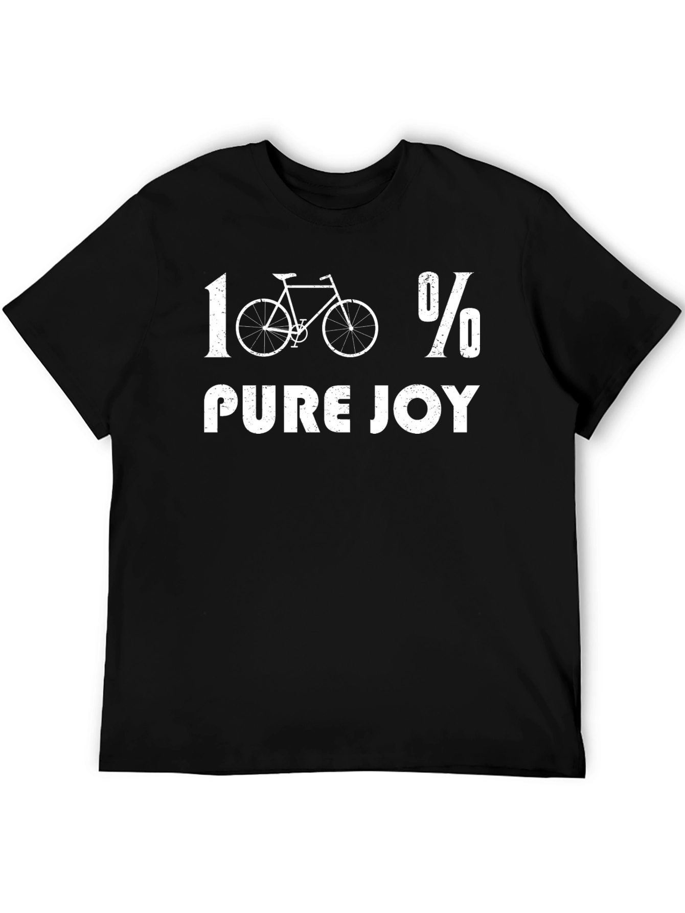 100% Pure Joy Cycling T-Shirt | Bike Lover Tee