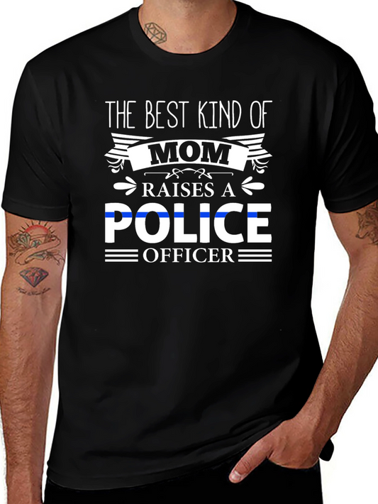 Best Kind of Mom Police Officer T-Shirt