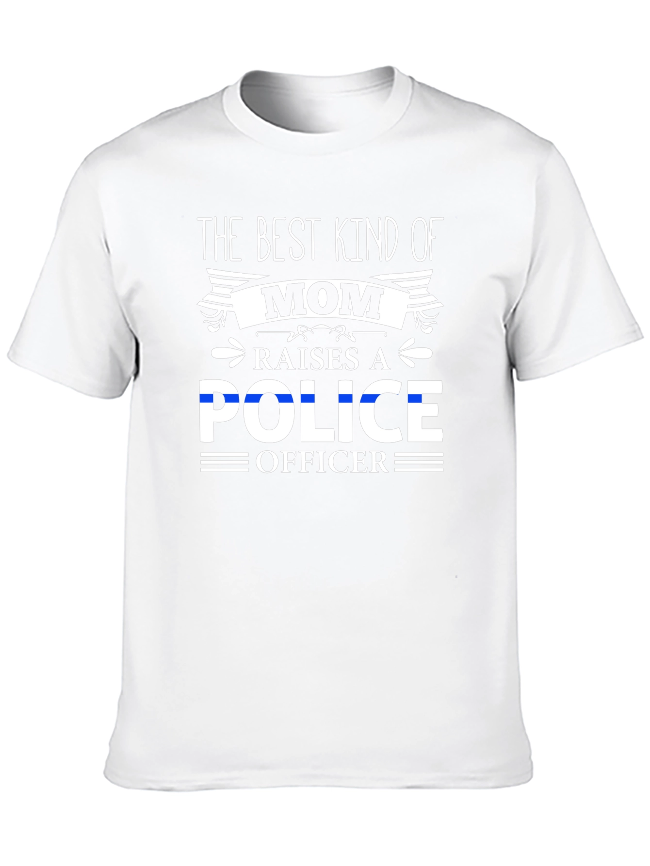 Best Kind of Mom Police Officer T-Shirt