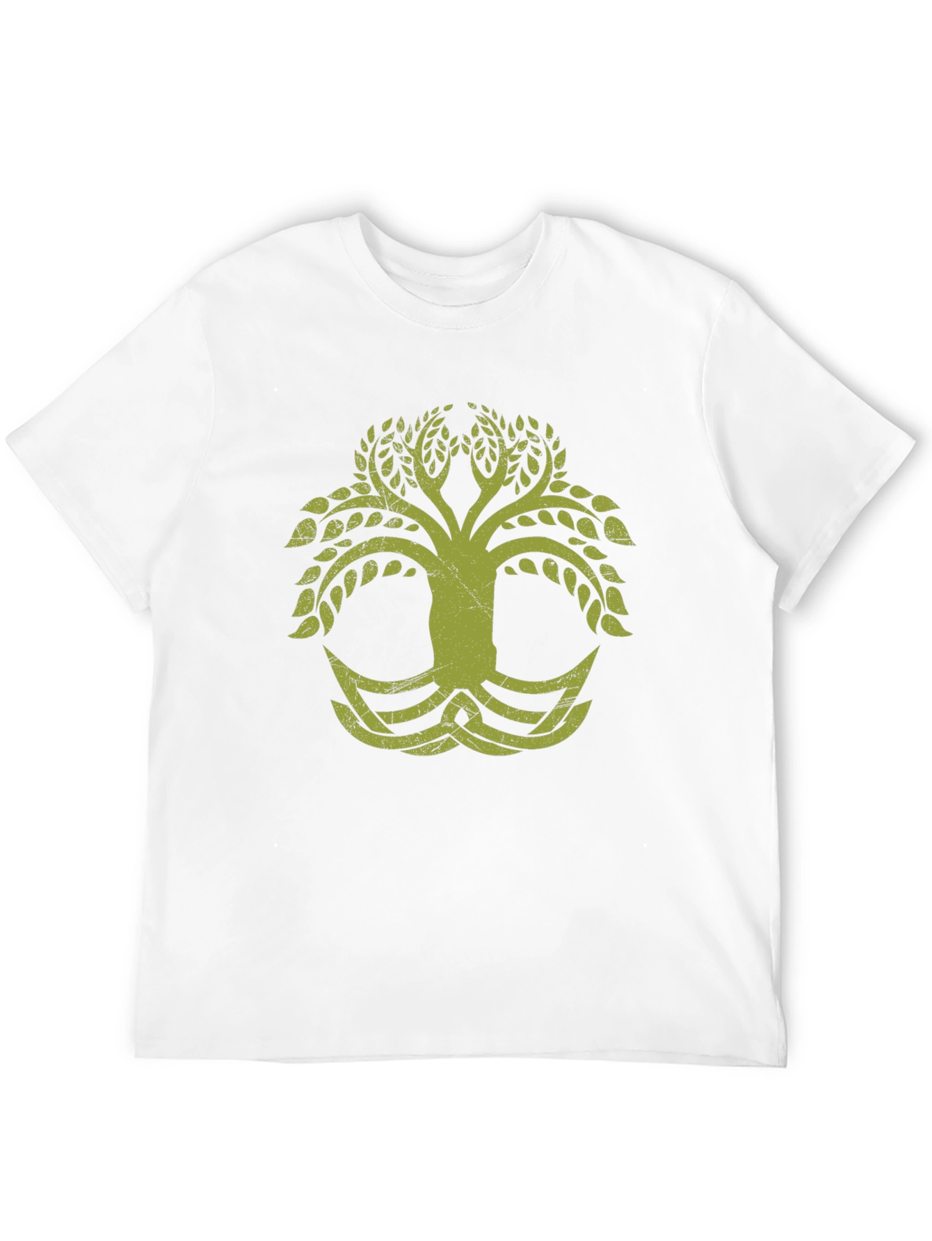 Celtic Tree of Life Graphic Black T-Shirt