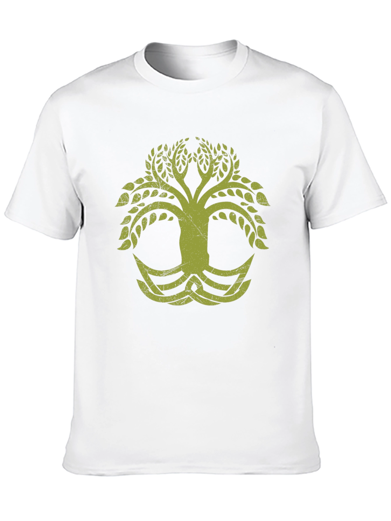 Celtic Tree of Life Graphic Black T-Shirt