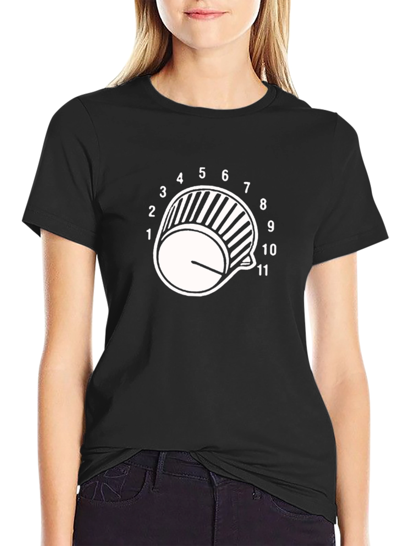 Volume to 11 T-Shirt - Black