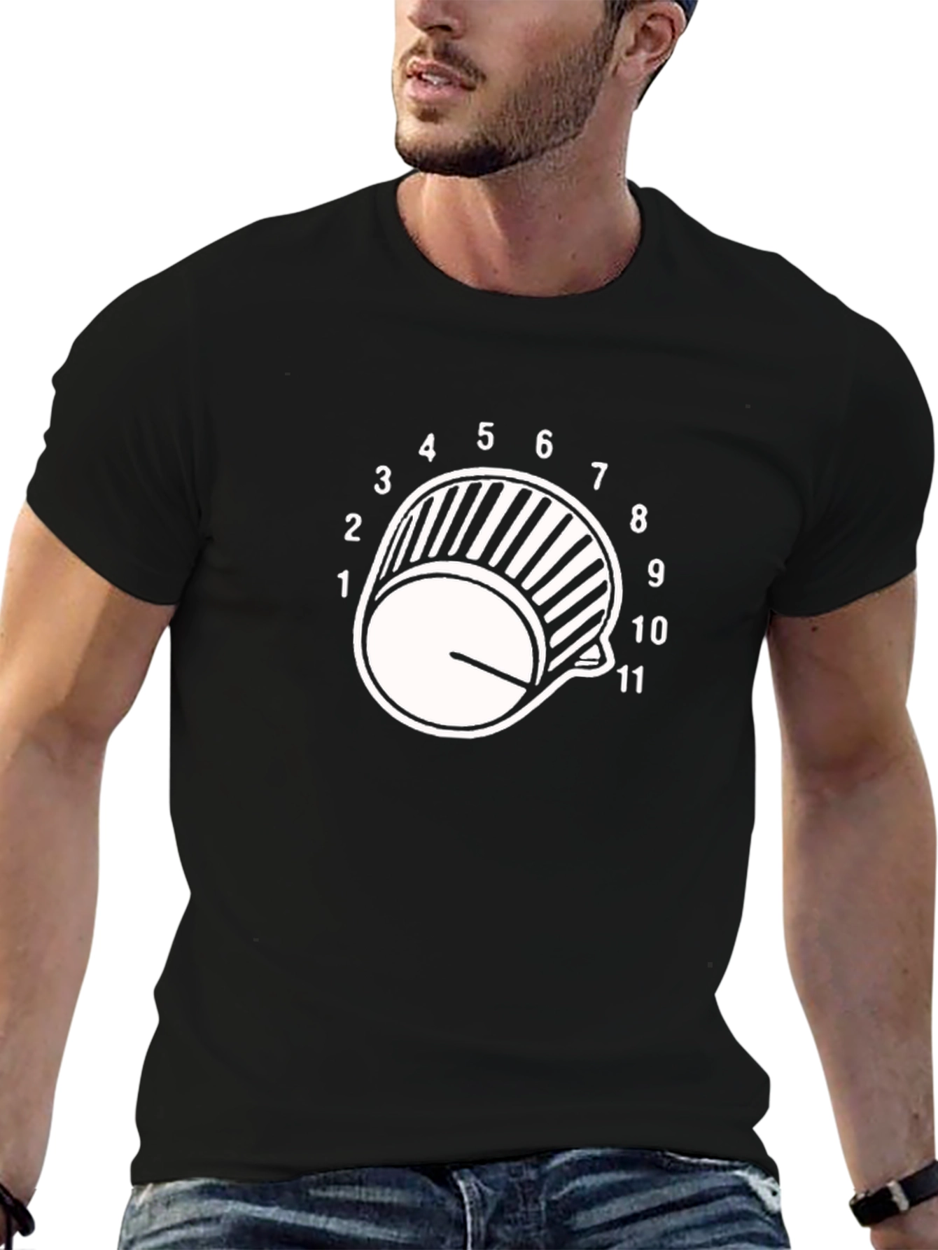 Volume to 11 T-Shirt - Black