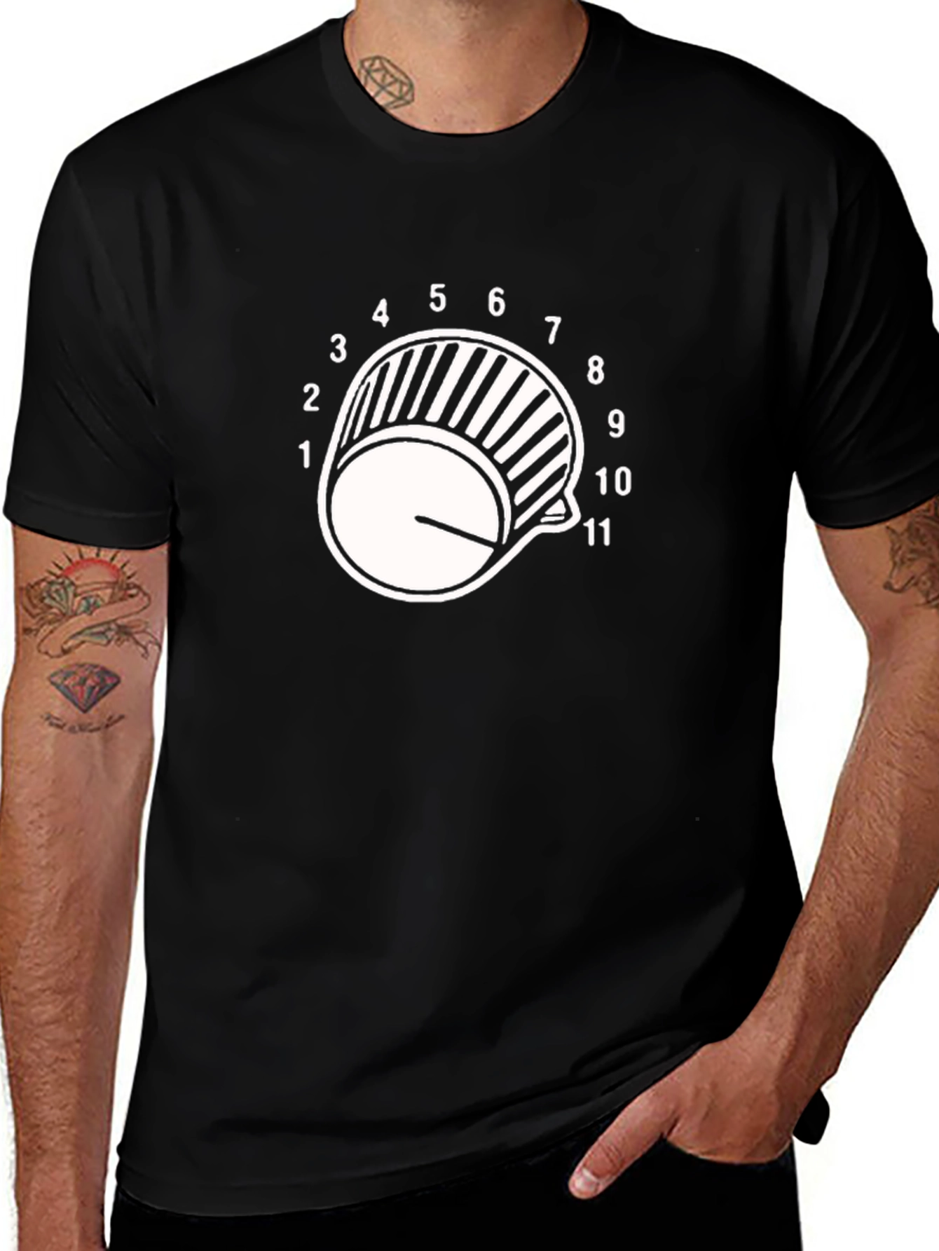 Volume to 11 T-Shirt - Black