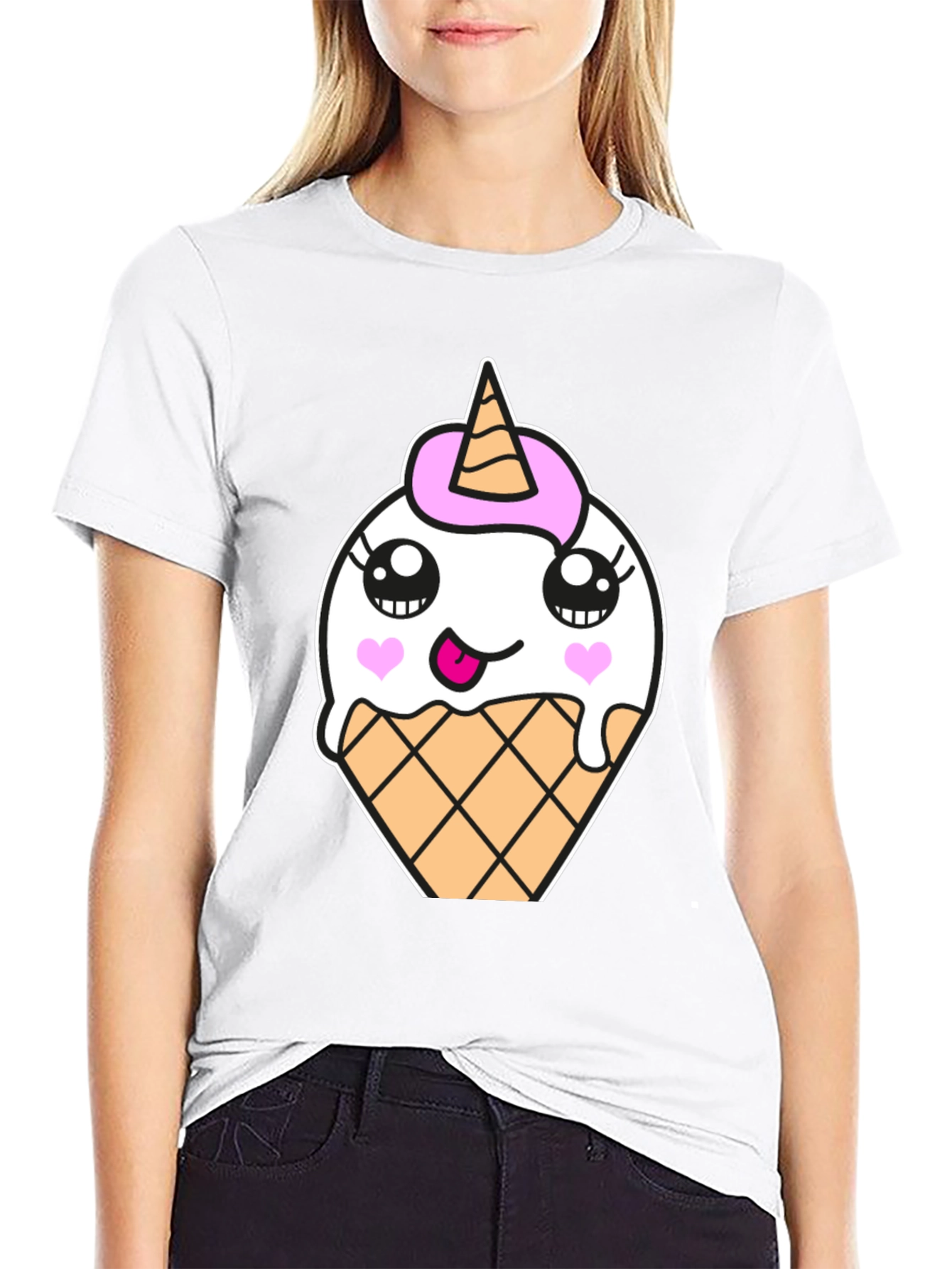 Unicorn Ice Cream Graphic Tee