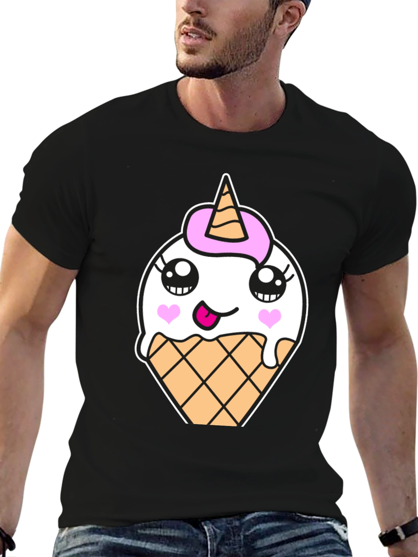 Unicorn Ice Cream Graphic Tee