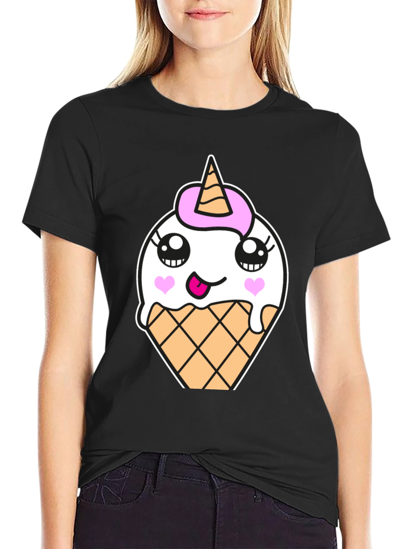 Unicorn Ice Cream Graphic Tee