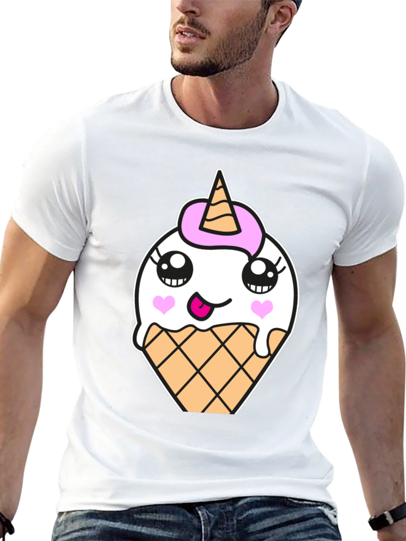 Unicorn Ice Cream Graphic Tee