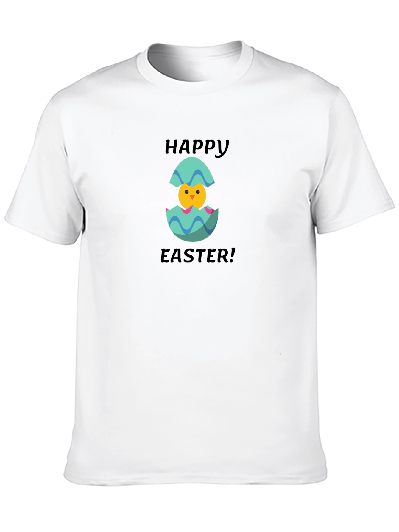 Happy Easter Chick Tee - Cute Easter T-Shirt