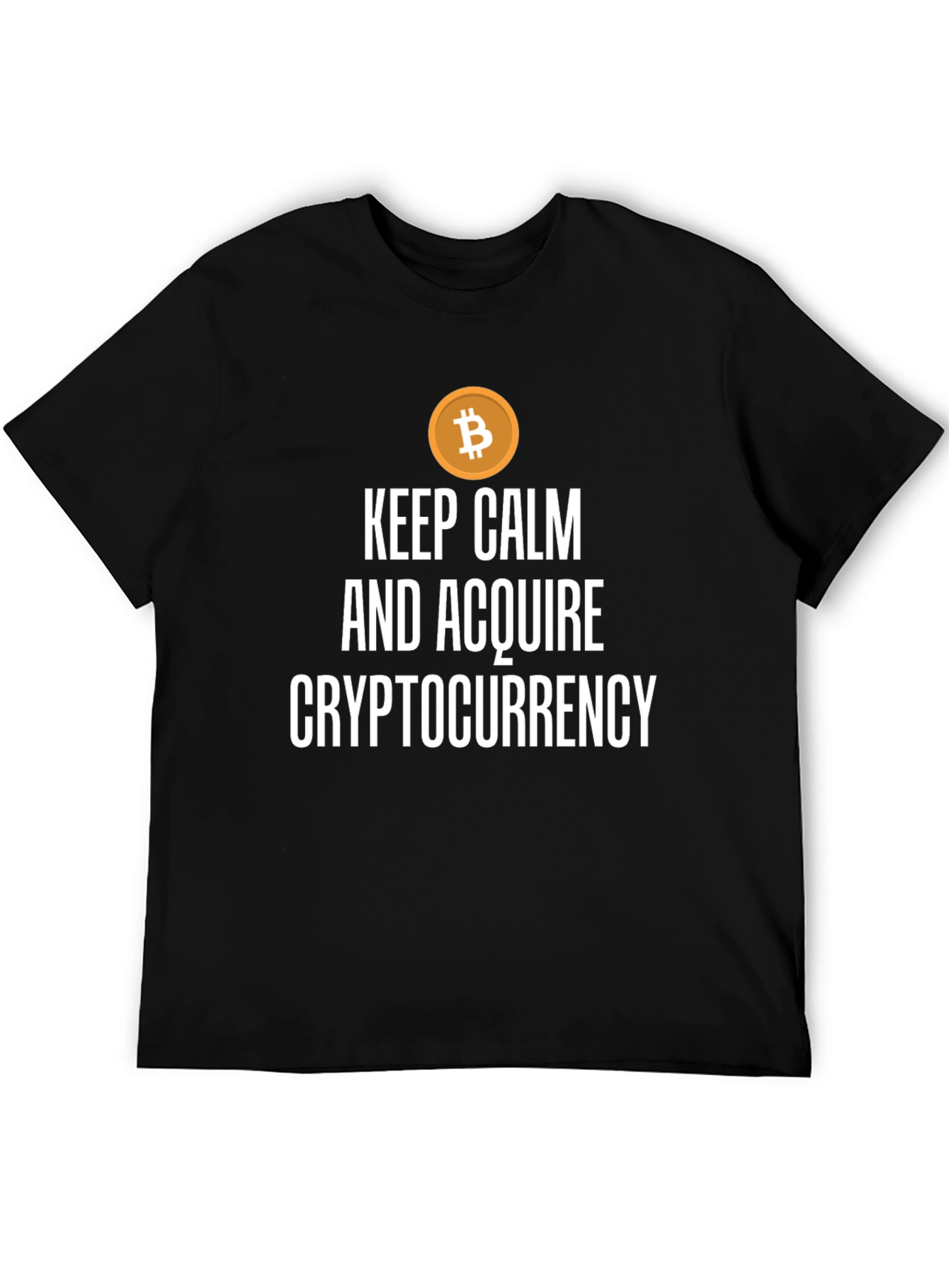 Keep Calm Acquire Cryptocurrency T-Shirt