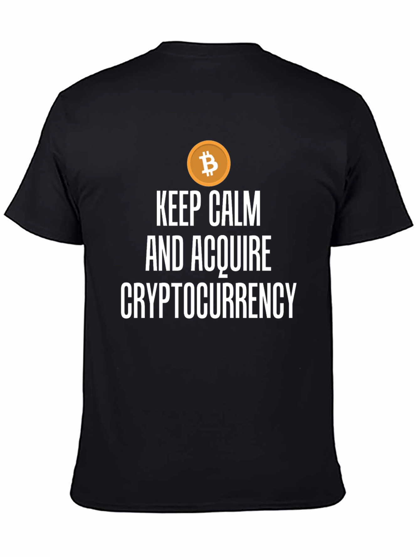 Keep Calm Acquire Cryptocurrency T-Shirt