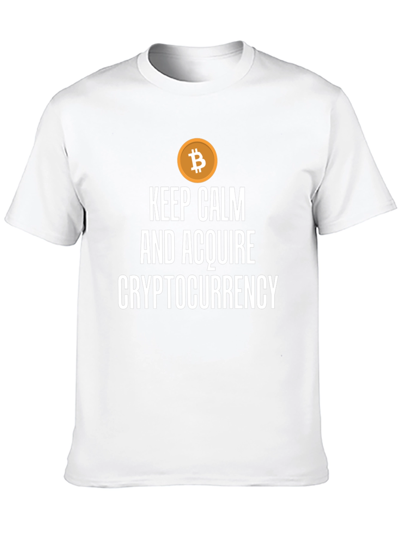Keep Calm Acquire Cryptocurrency T-Shirt