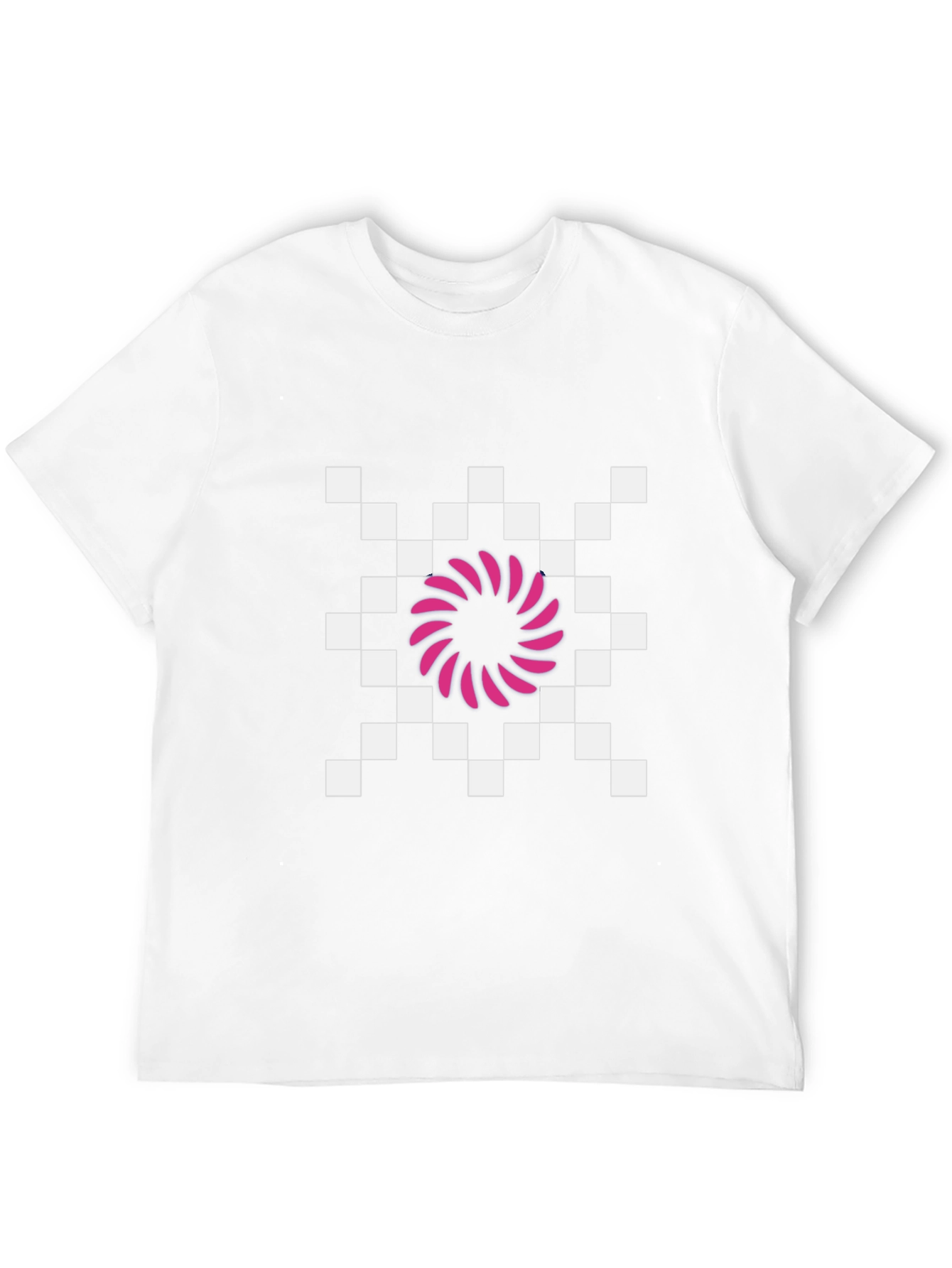 Retro Checkered Vortex T-Shirt