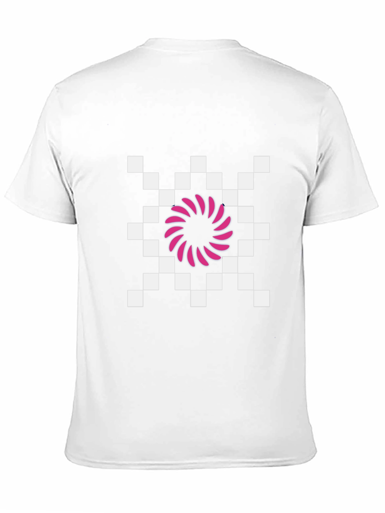 Retro Checkered Vortex T-Shirt