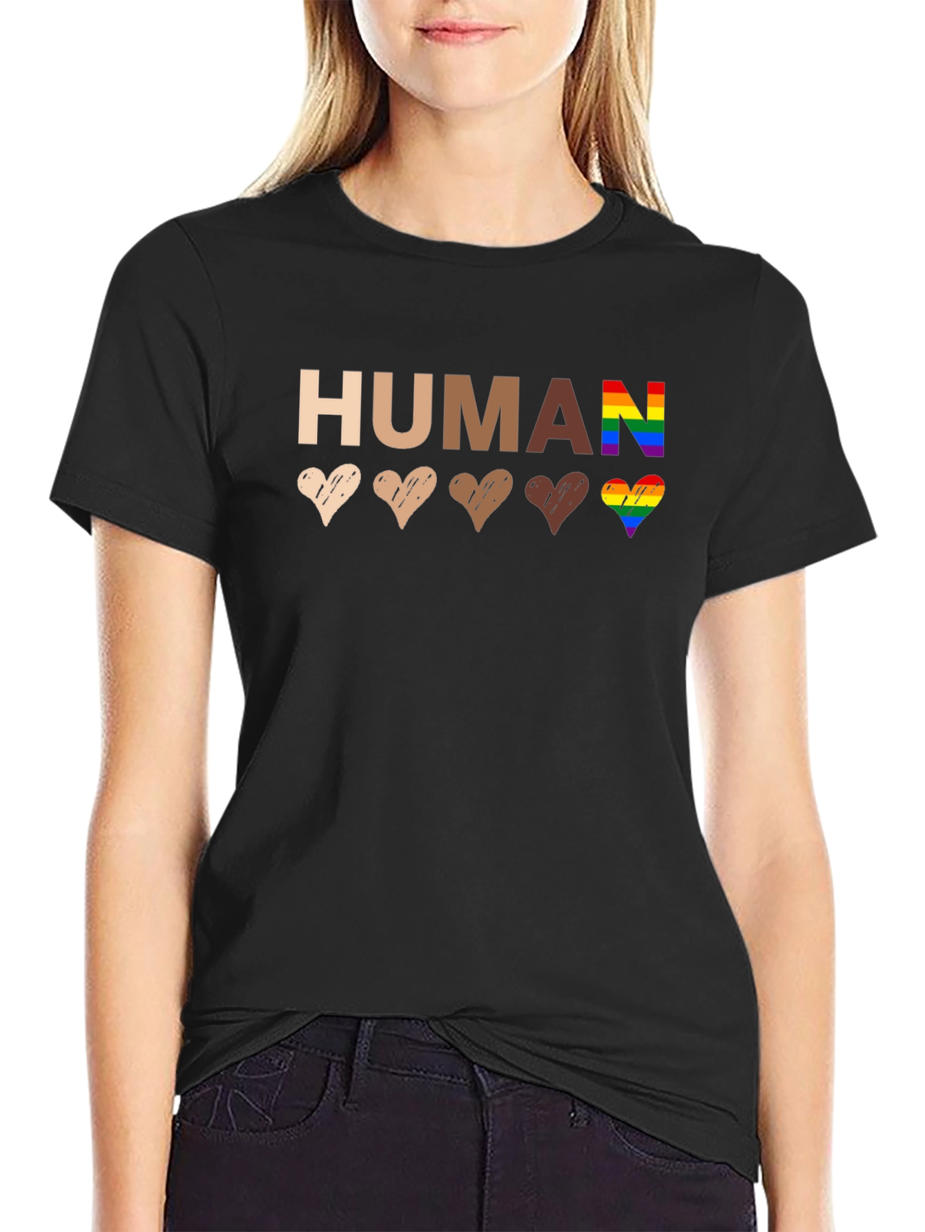 Human Equality Graphic T-Shirt