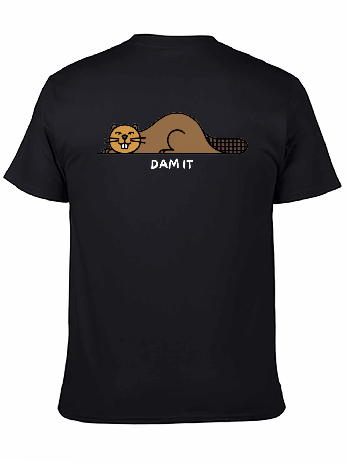 Dam It Beaver Graphic T-Shirt - Funny & Casual