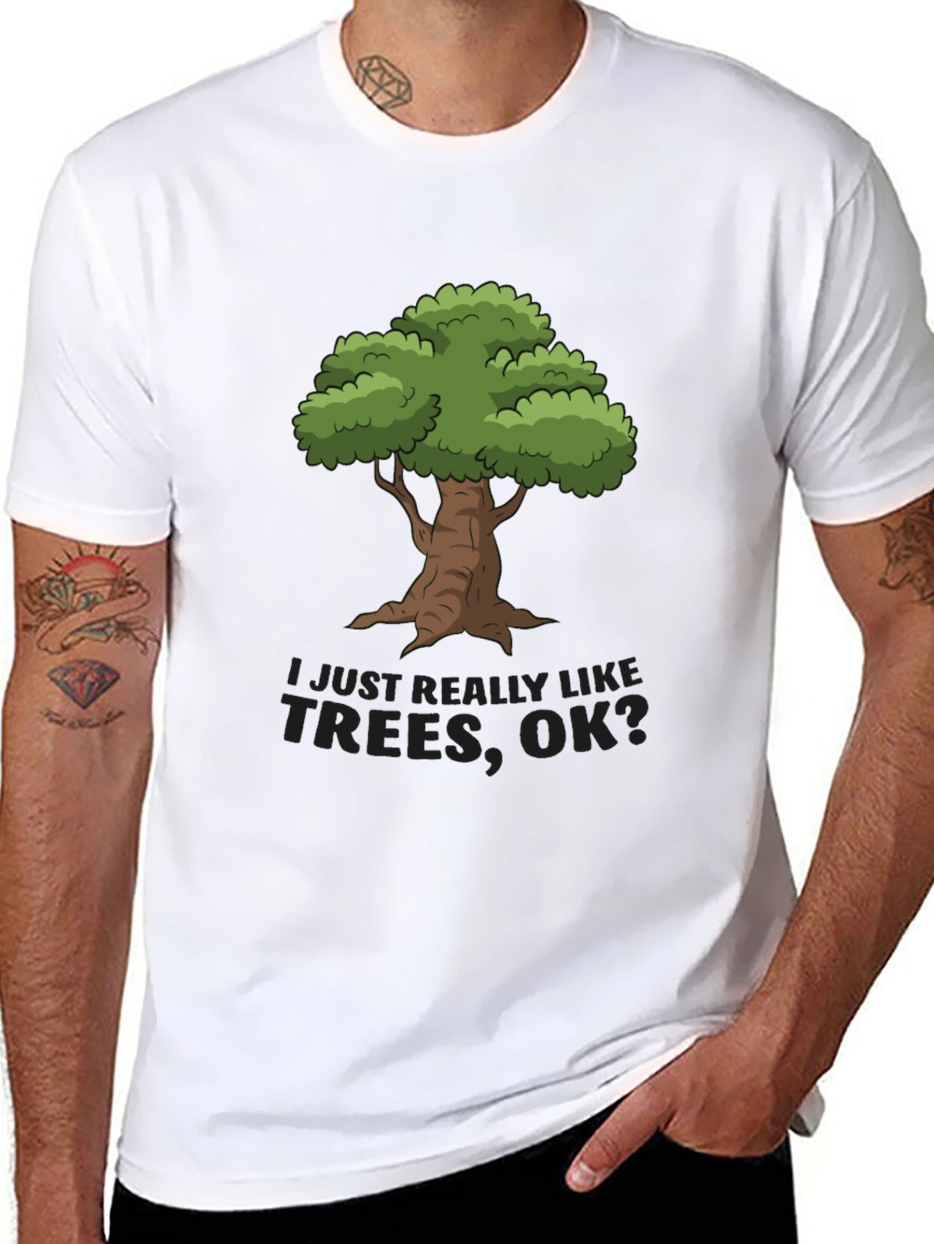 I Just Really Like Trees OK? T-Shirt