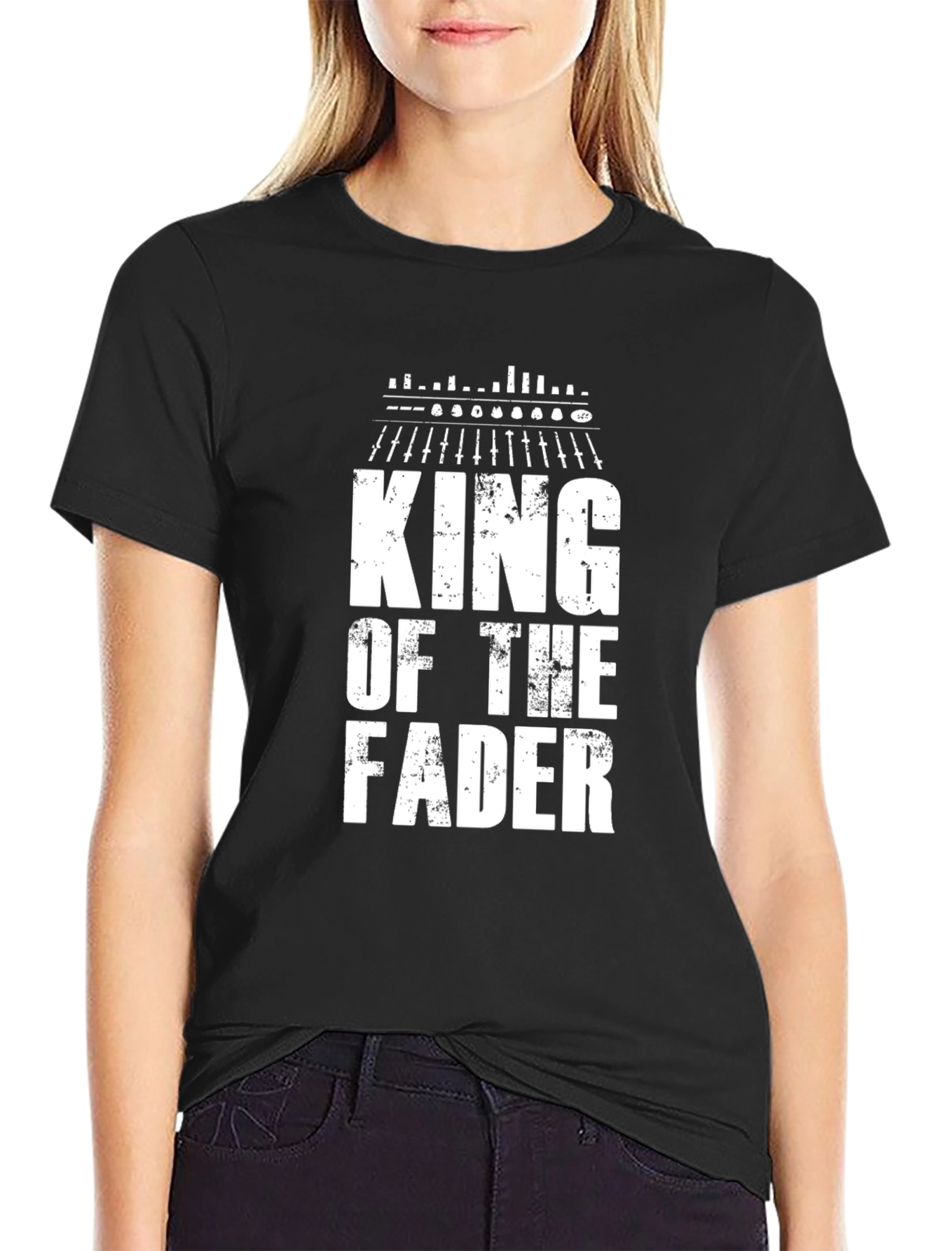 King of the Fader Black T-Shirt