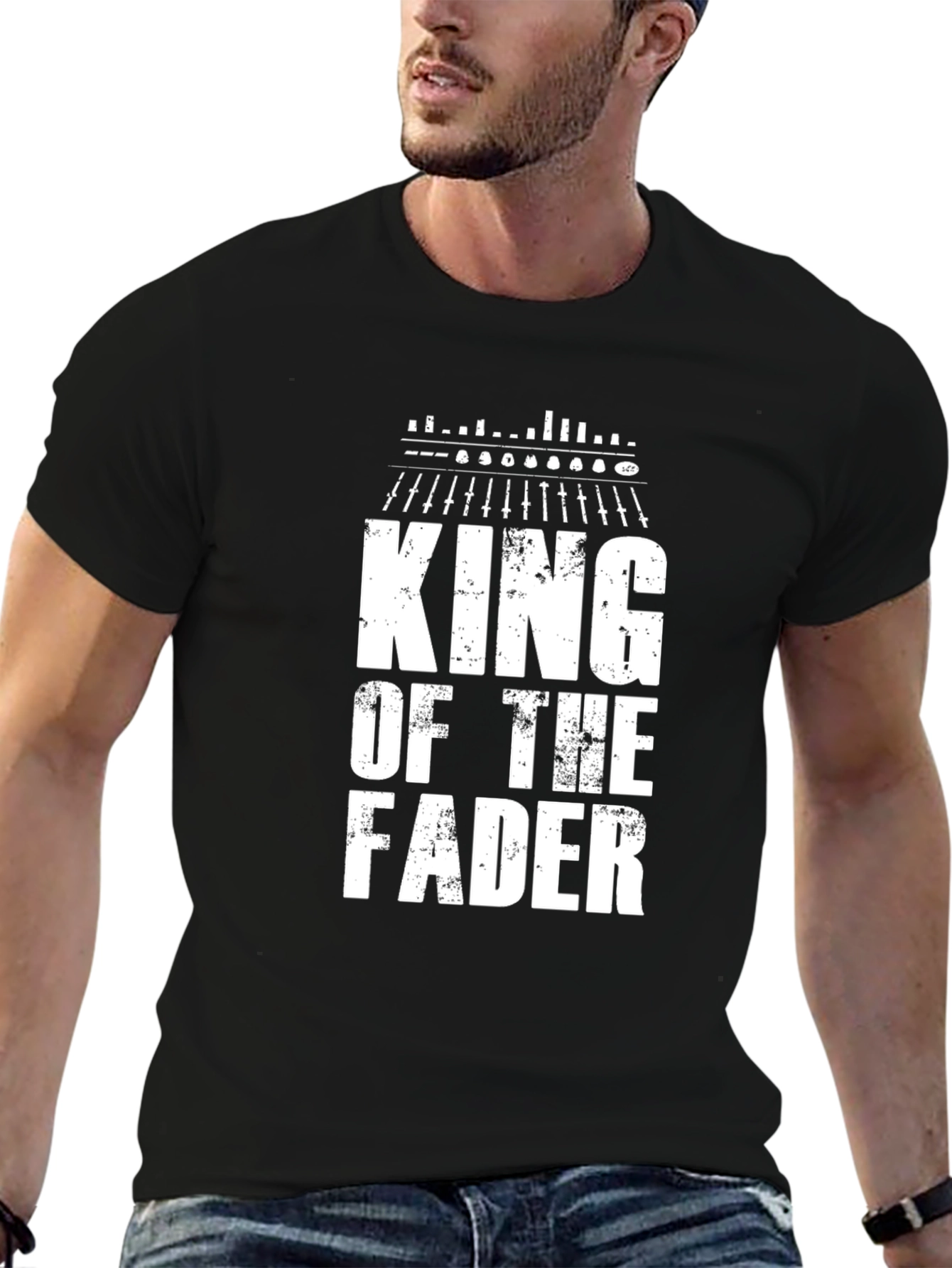 King of the Fader Black T-Shirt