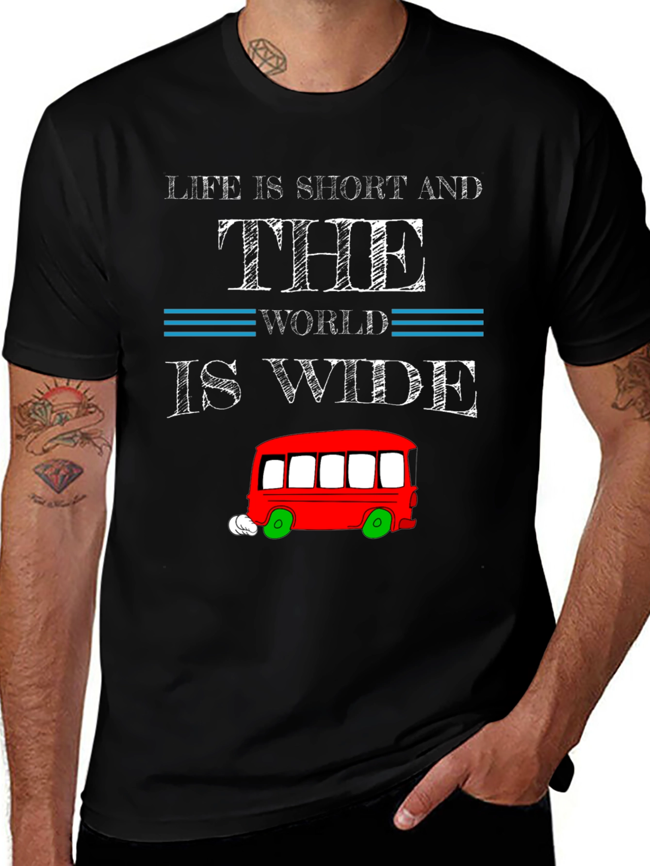 Life is Short Travel T-Shirt