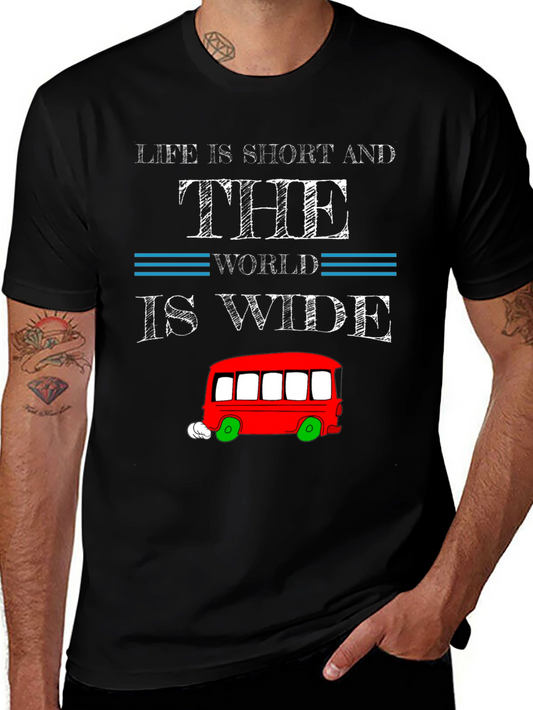 Life is Short Travel T-Shirt