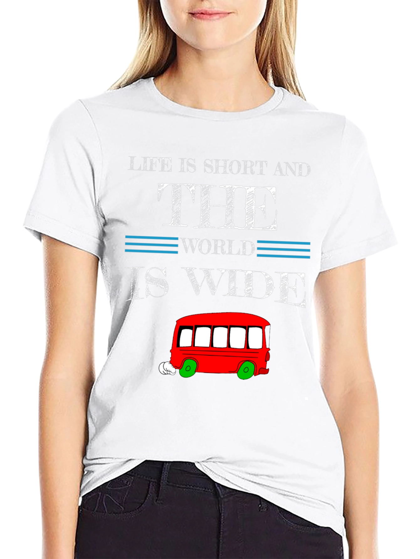 Life is Short Travel T-Shirt