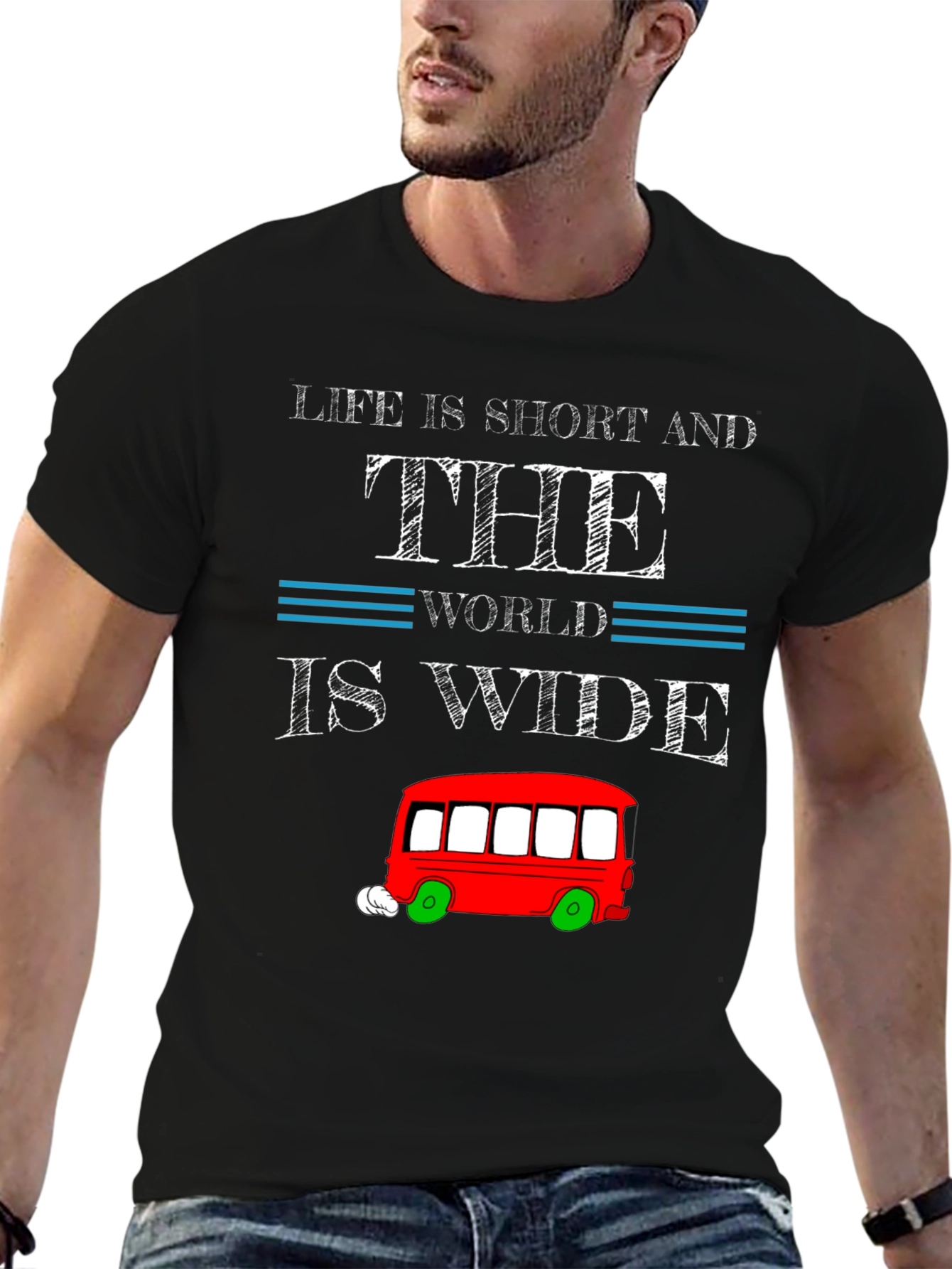 Life is Short Travel T-Shirt