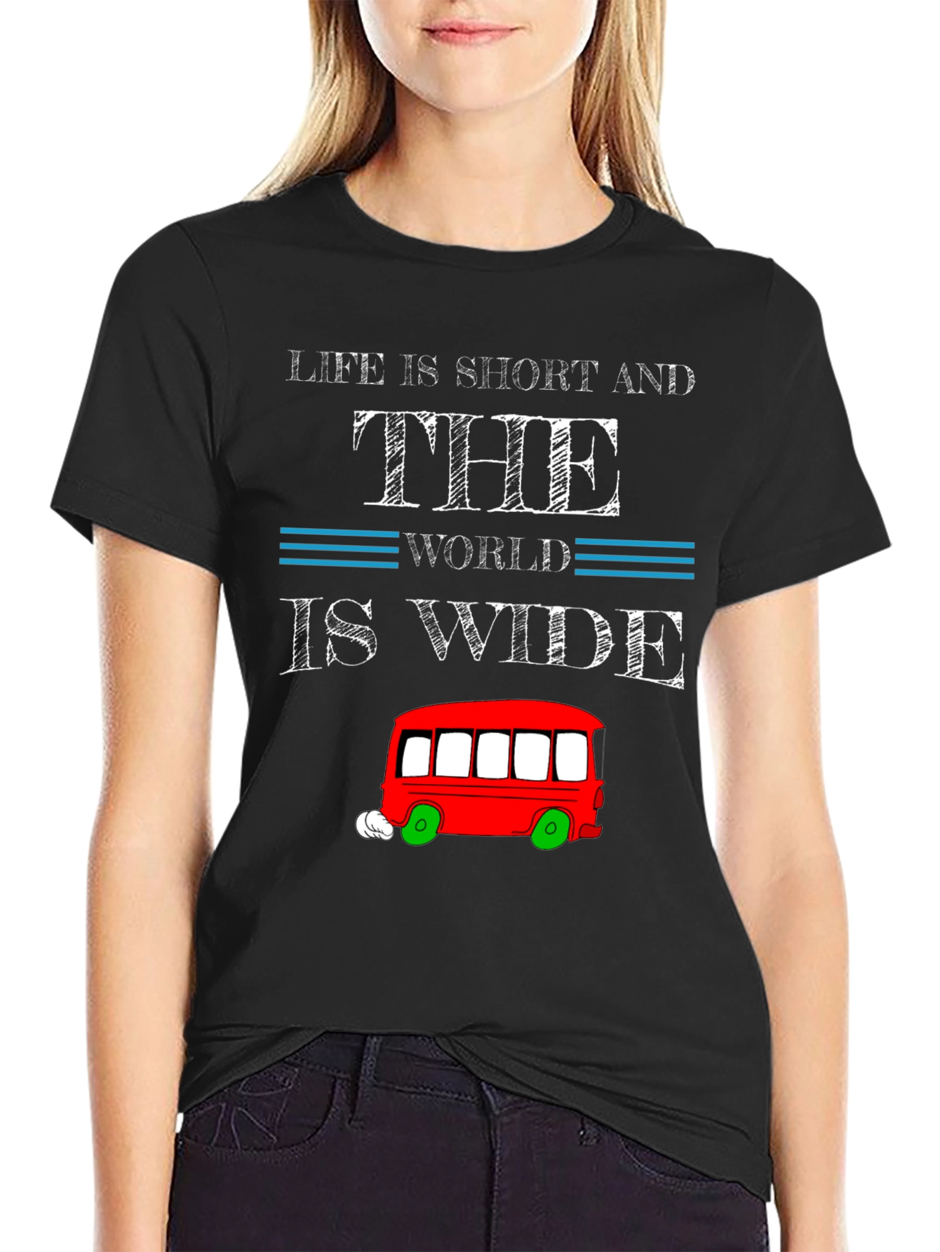 Life is Short Travel T-Shirt
