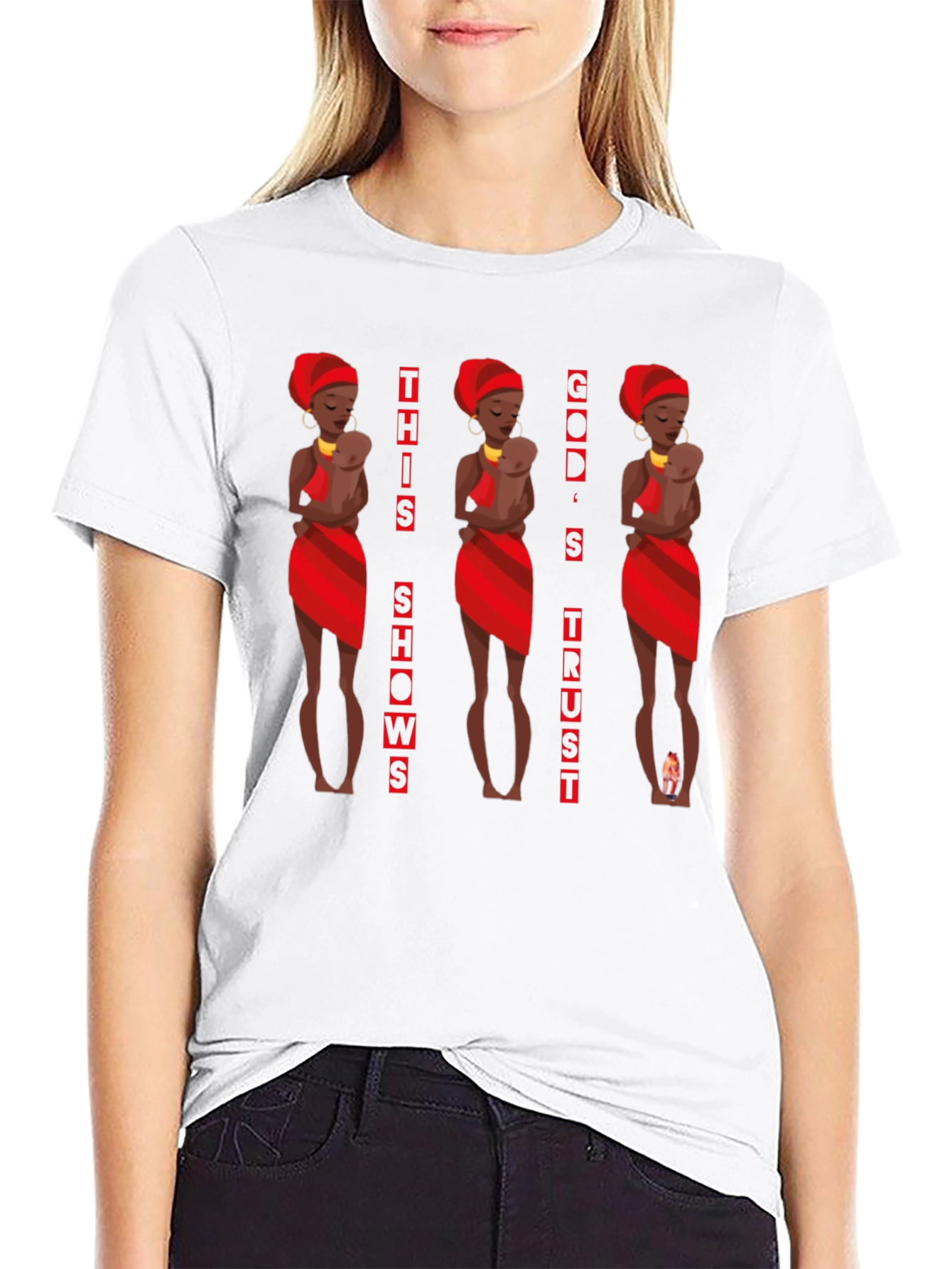 Gods Trust Graphic T-Shirt