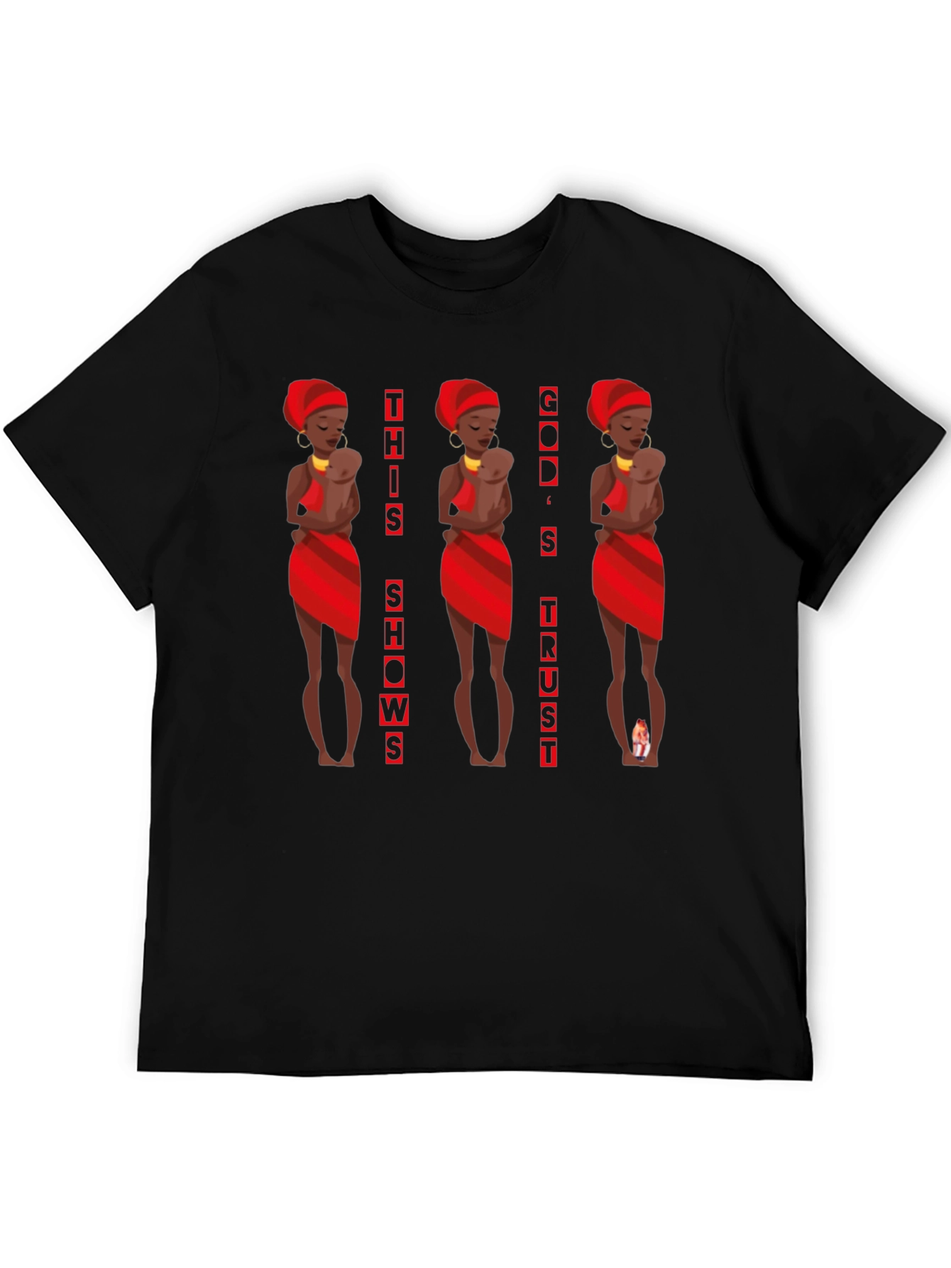 Gods Trust Graphic T-Shirt
