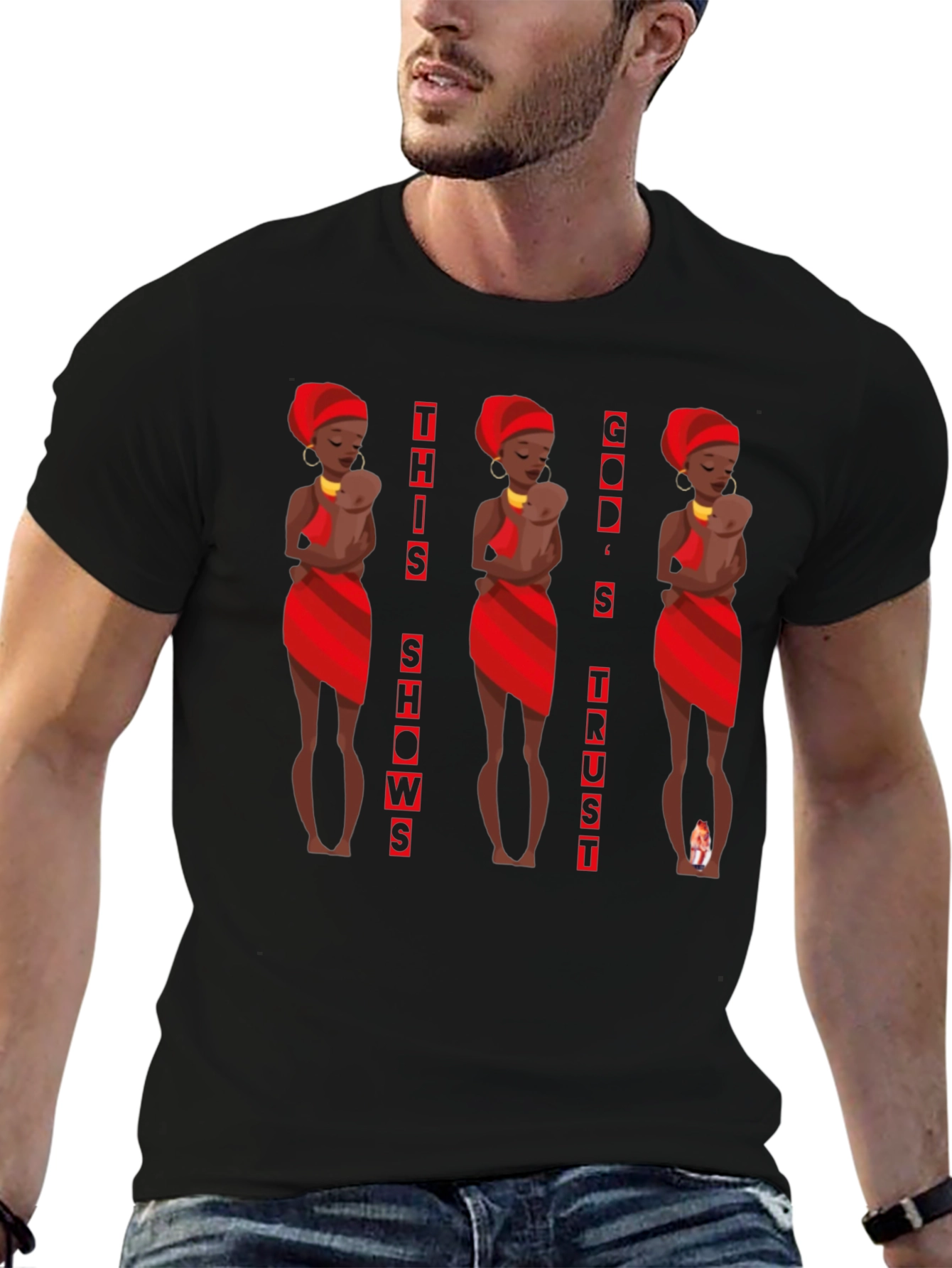 Gods Trust Graphic T-Shirt