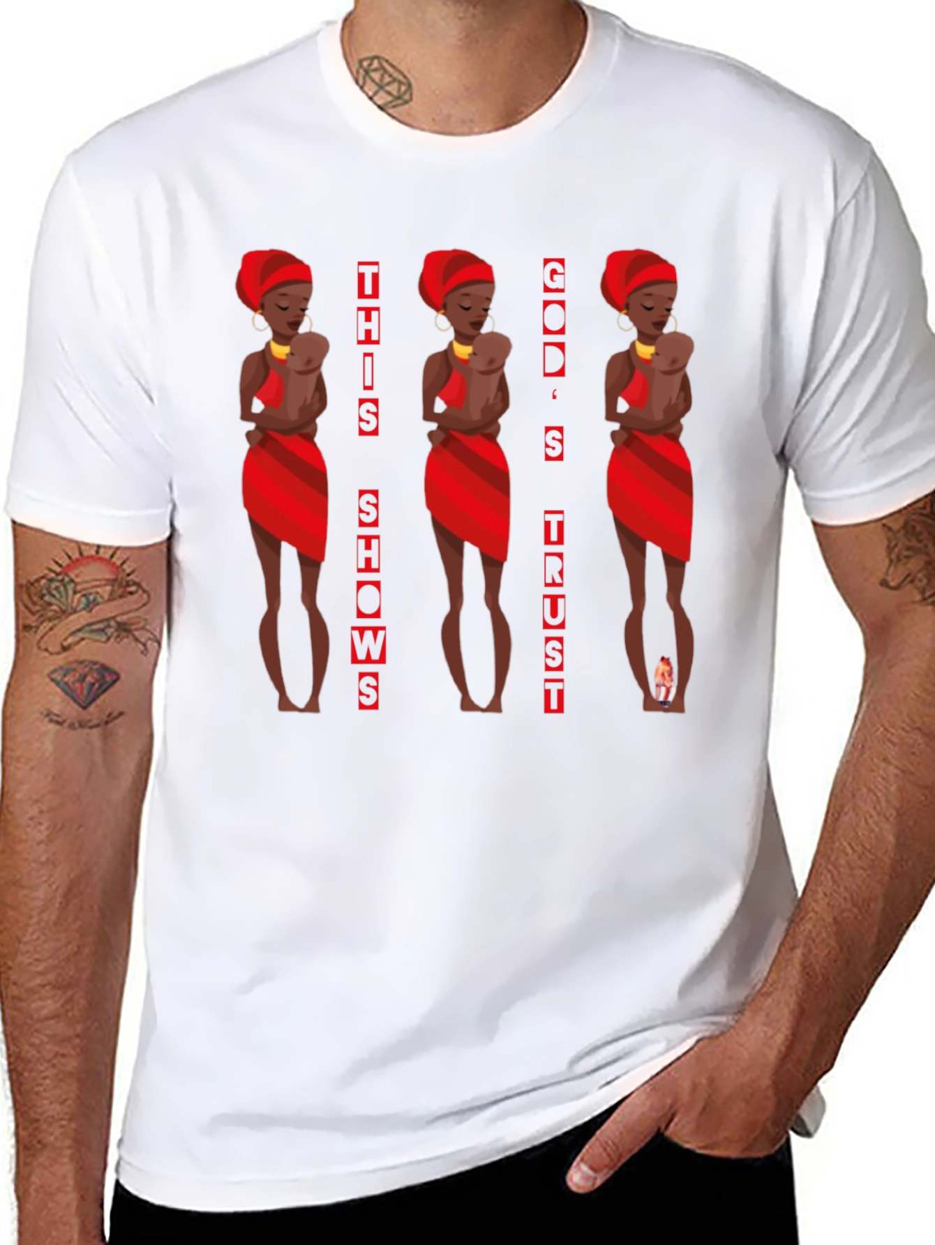 Gods Trust Graphic T-Shirt