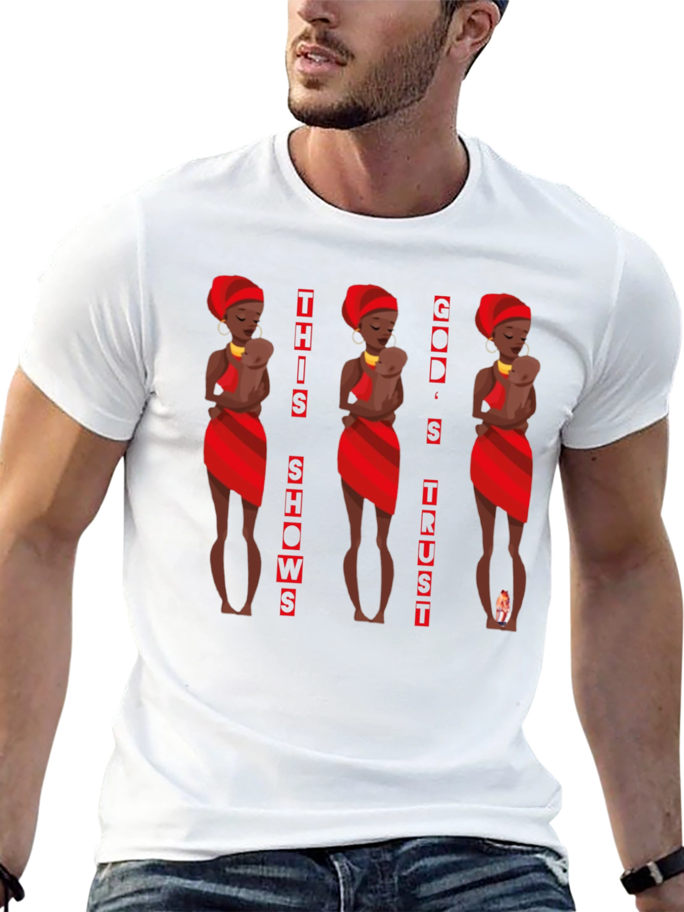 Gods Trust Graphic T-Shirt