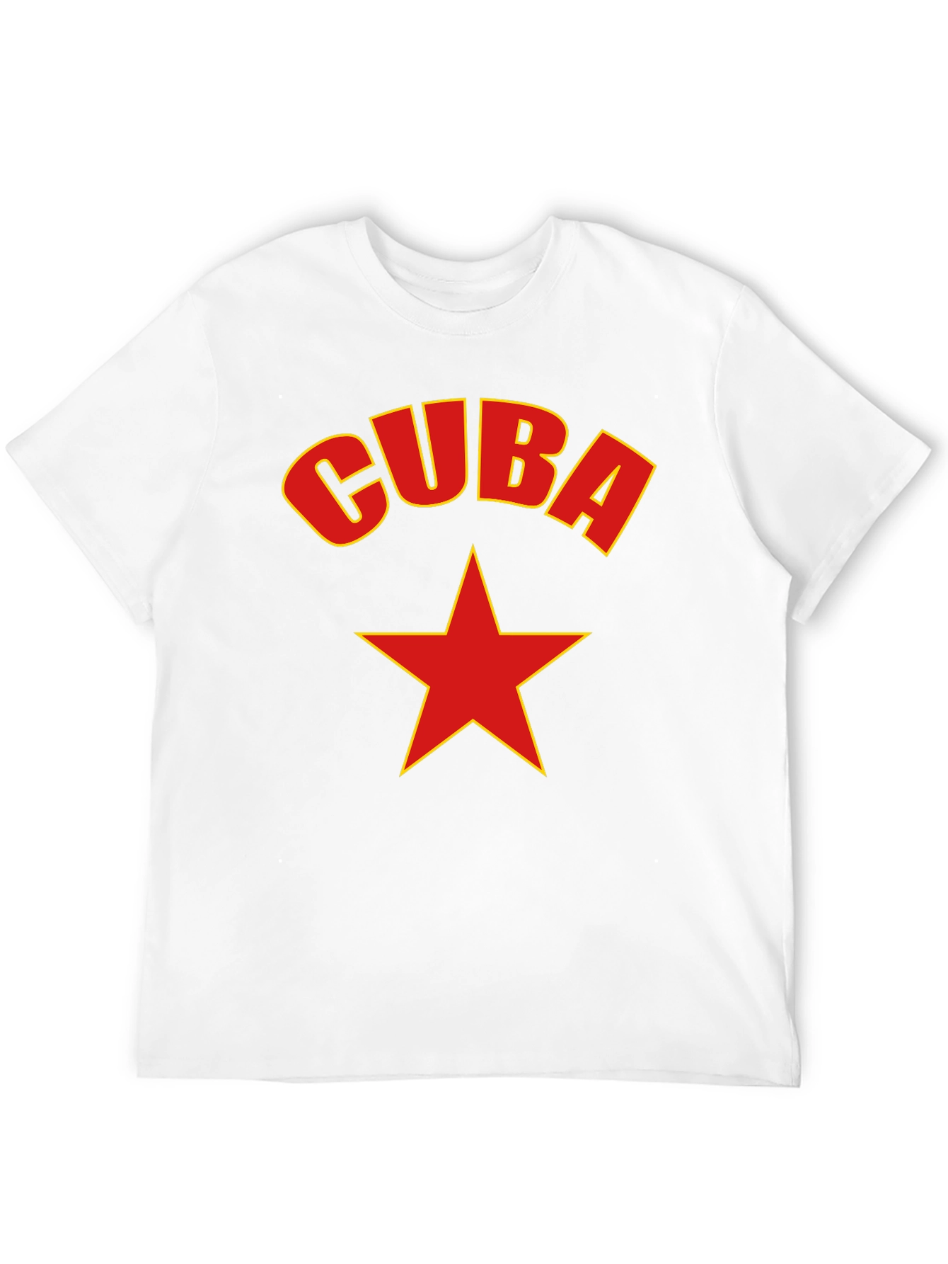 Cuba Star Graphic Tee - Black