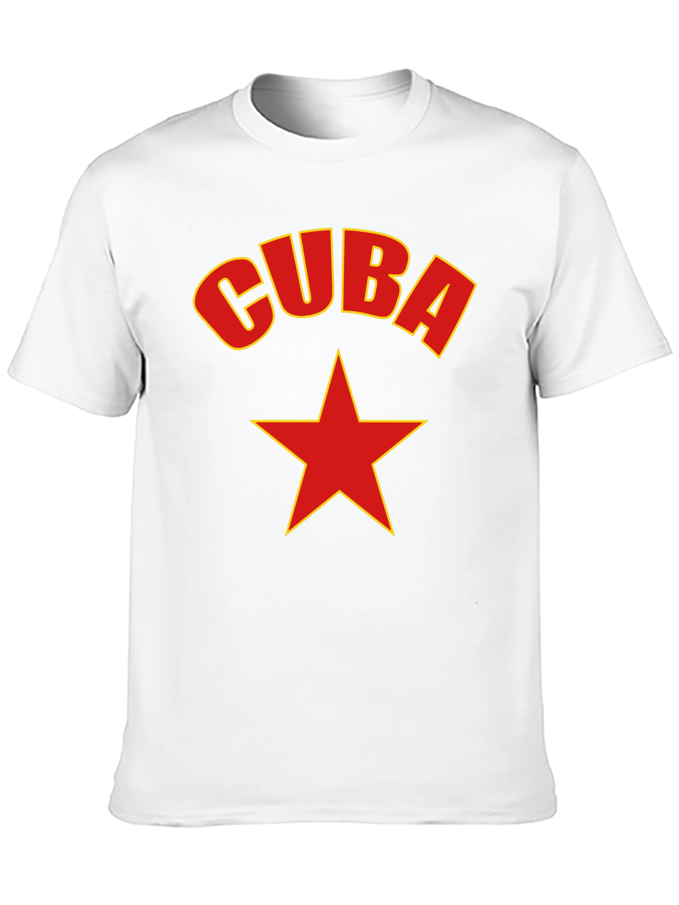 Cuba Star Graphic Tee - Black