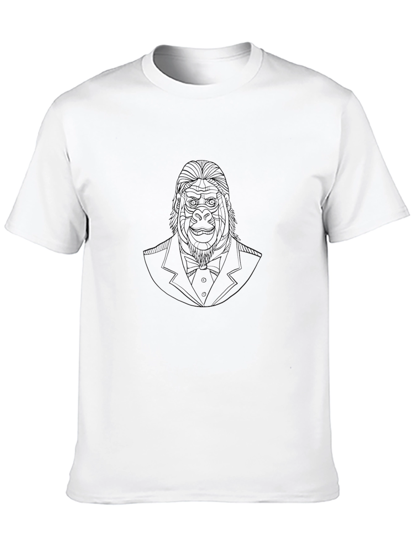 Classic Black Crew Neck Short Sleeve T-Shirt