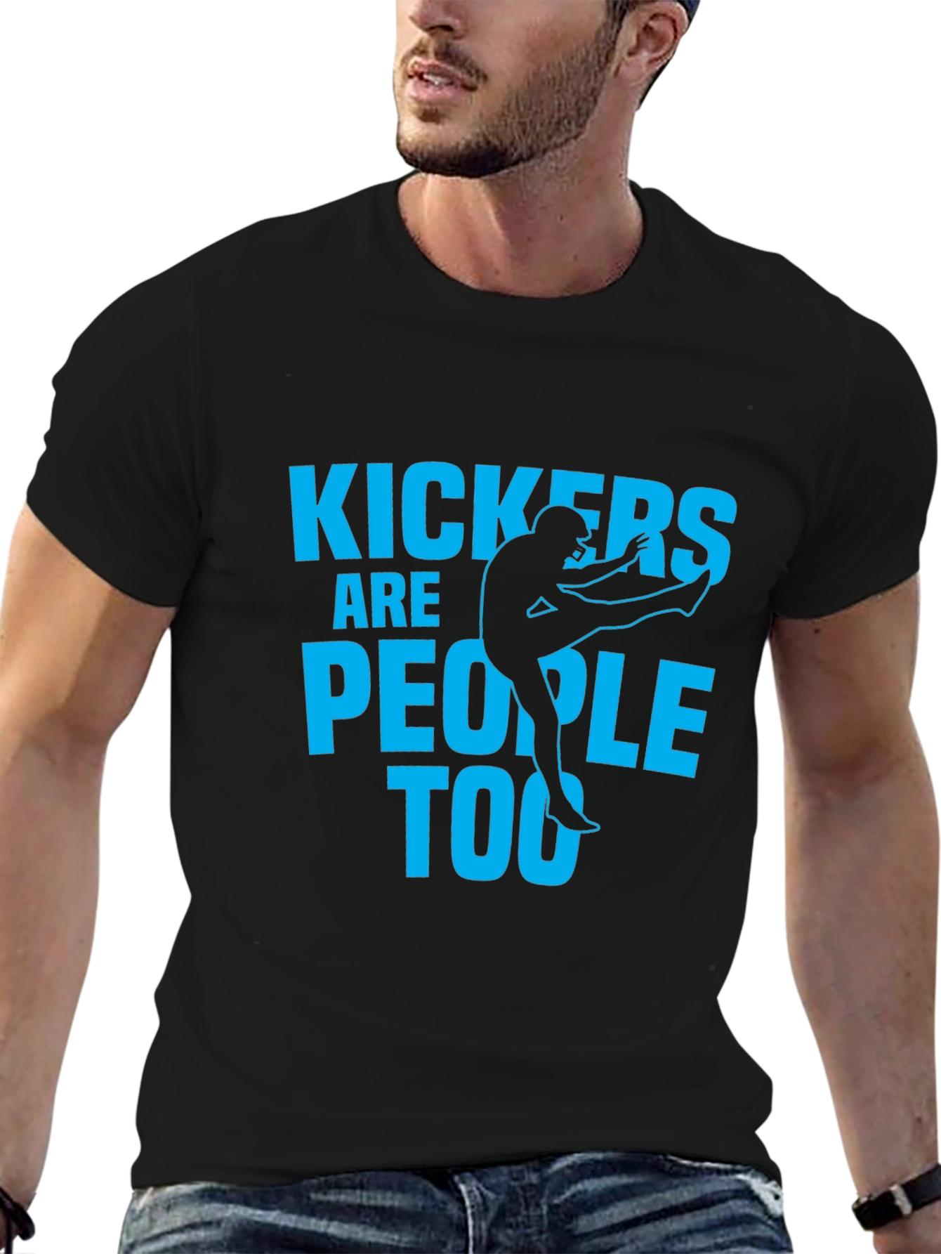 Kickers Are People Too - Graphic T-Shirt